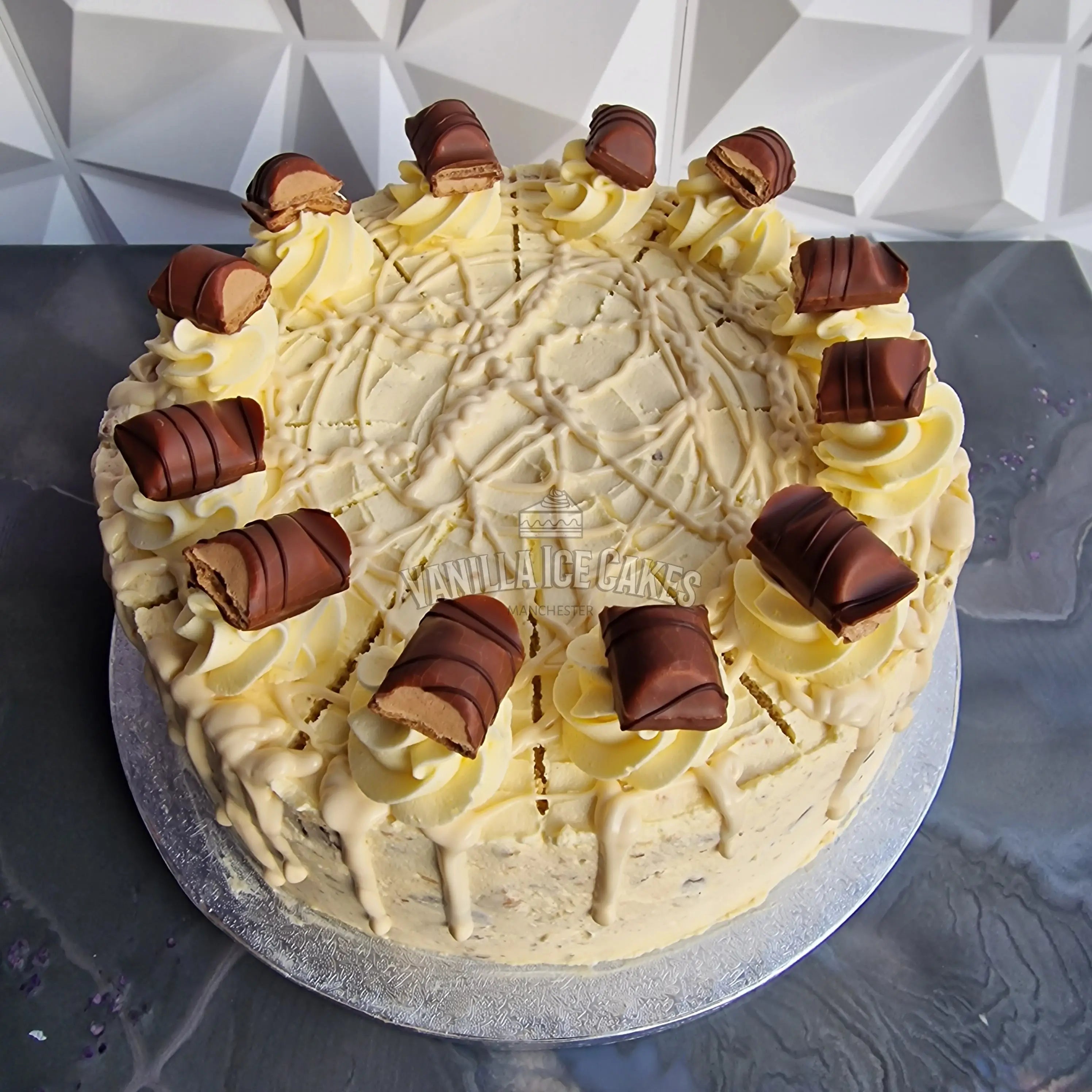 Vanilla Kinder Celebration Cake