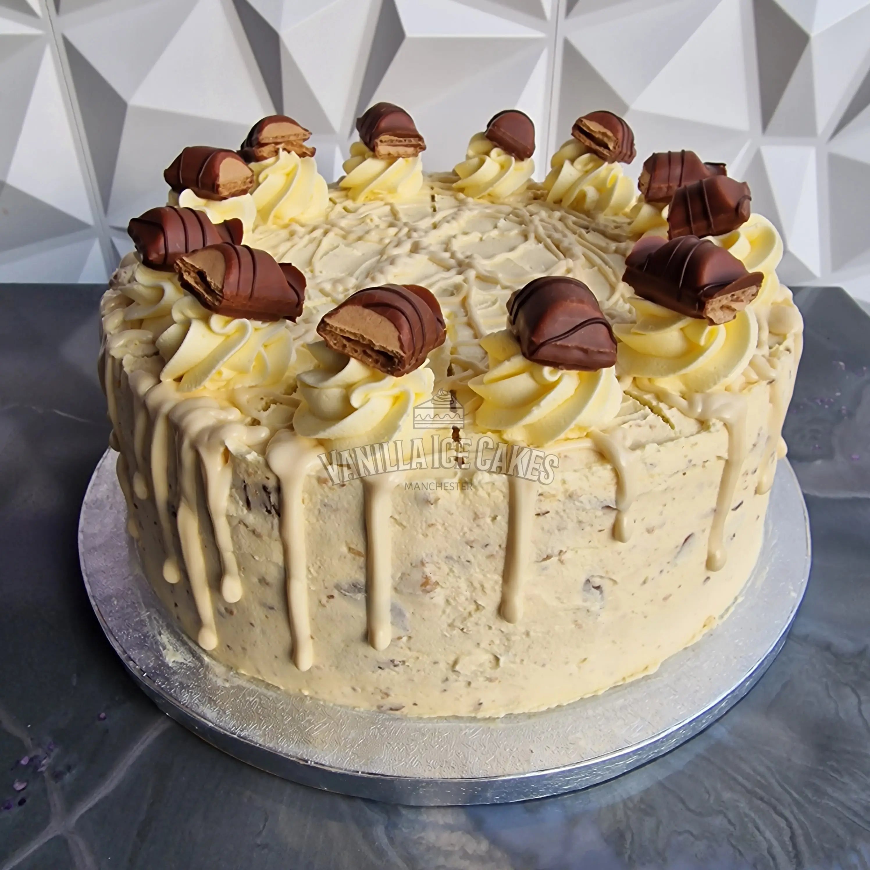 Vanilla Kinder Celebration Cake