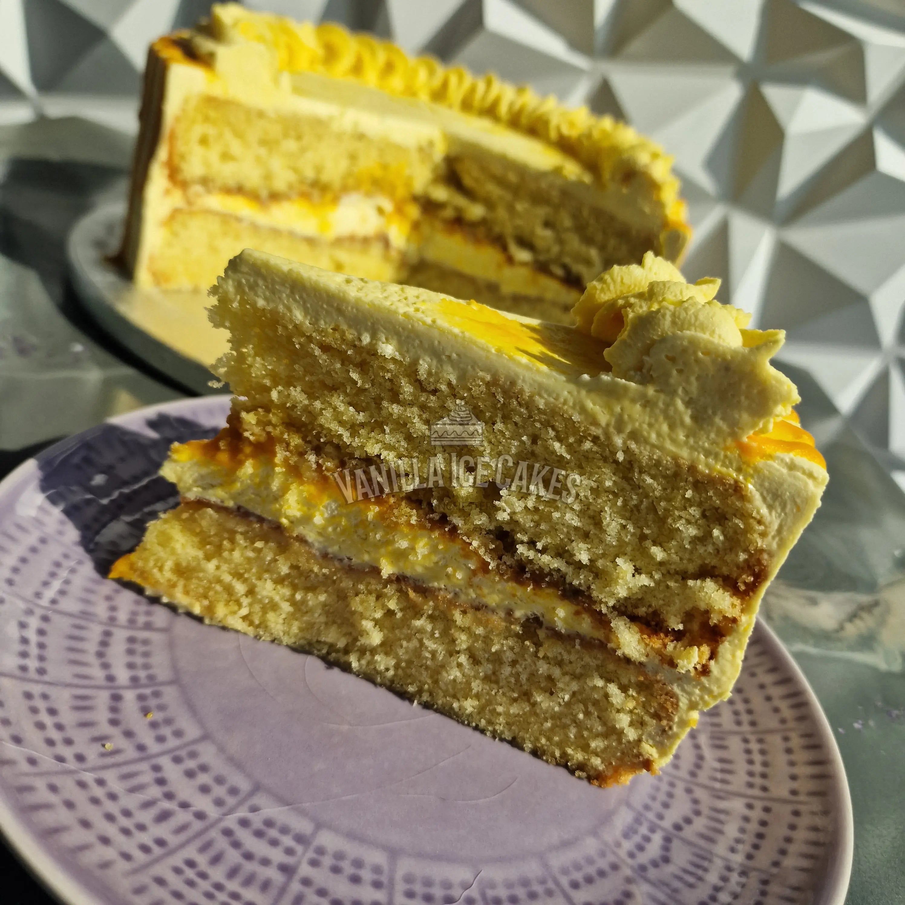Mango Fresh Cream Celebration Cake