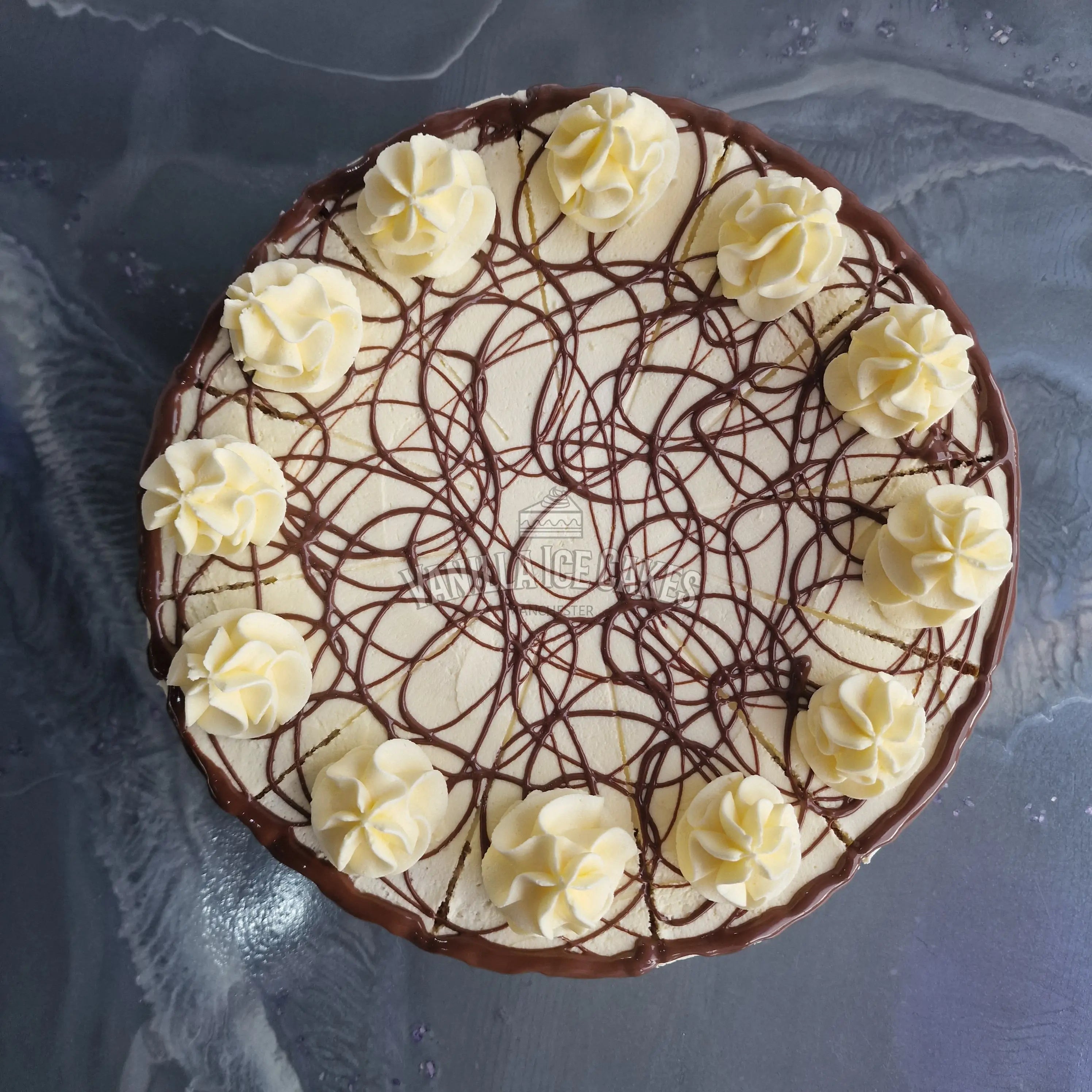 Chocolate Chip Nutella Celebration Cake