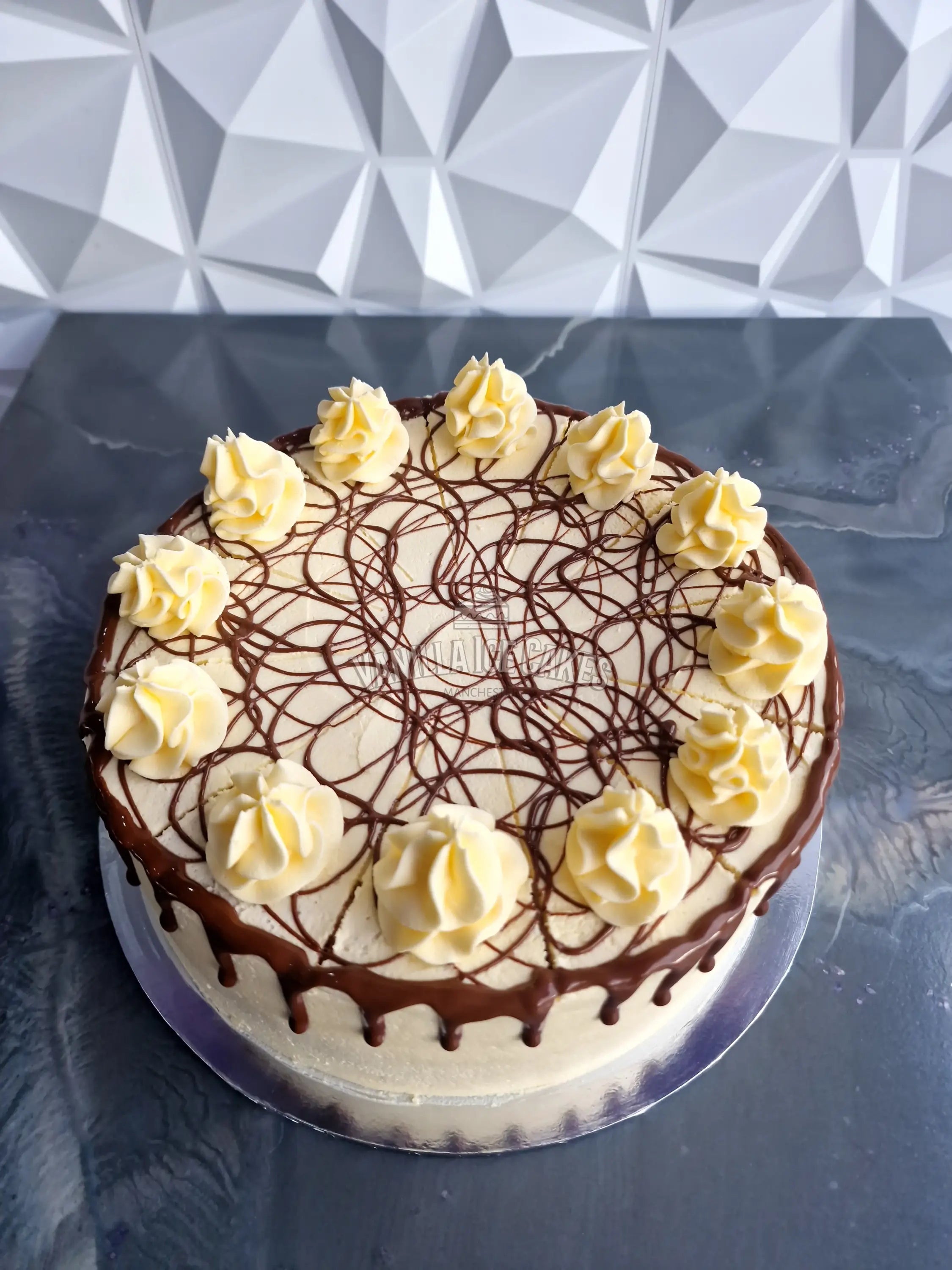 Chocolate Chip Nutella Celebration Cake