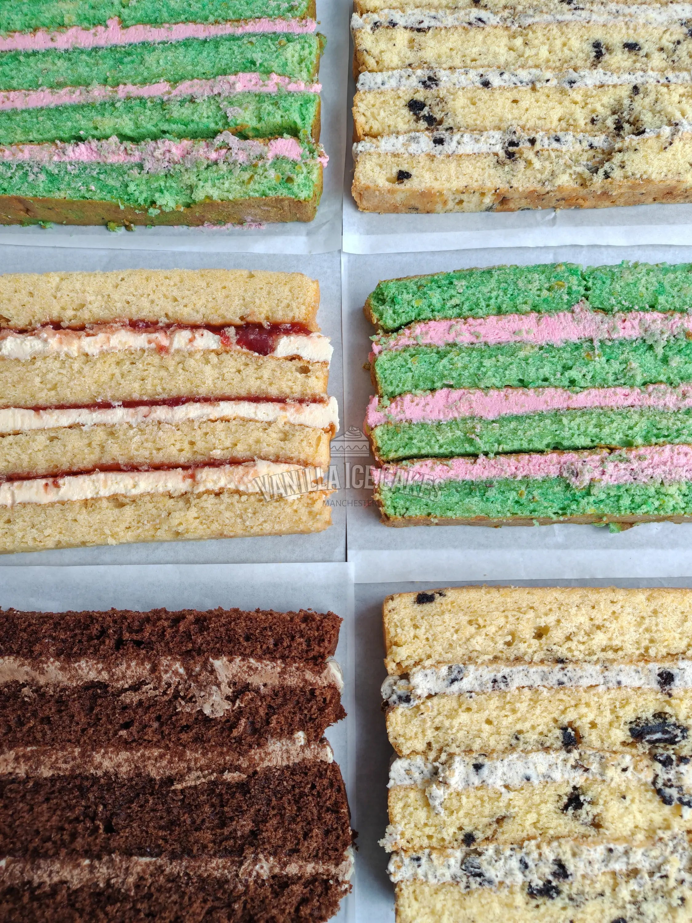 Vanilla Cake Slab