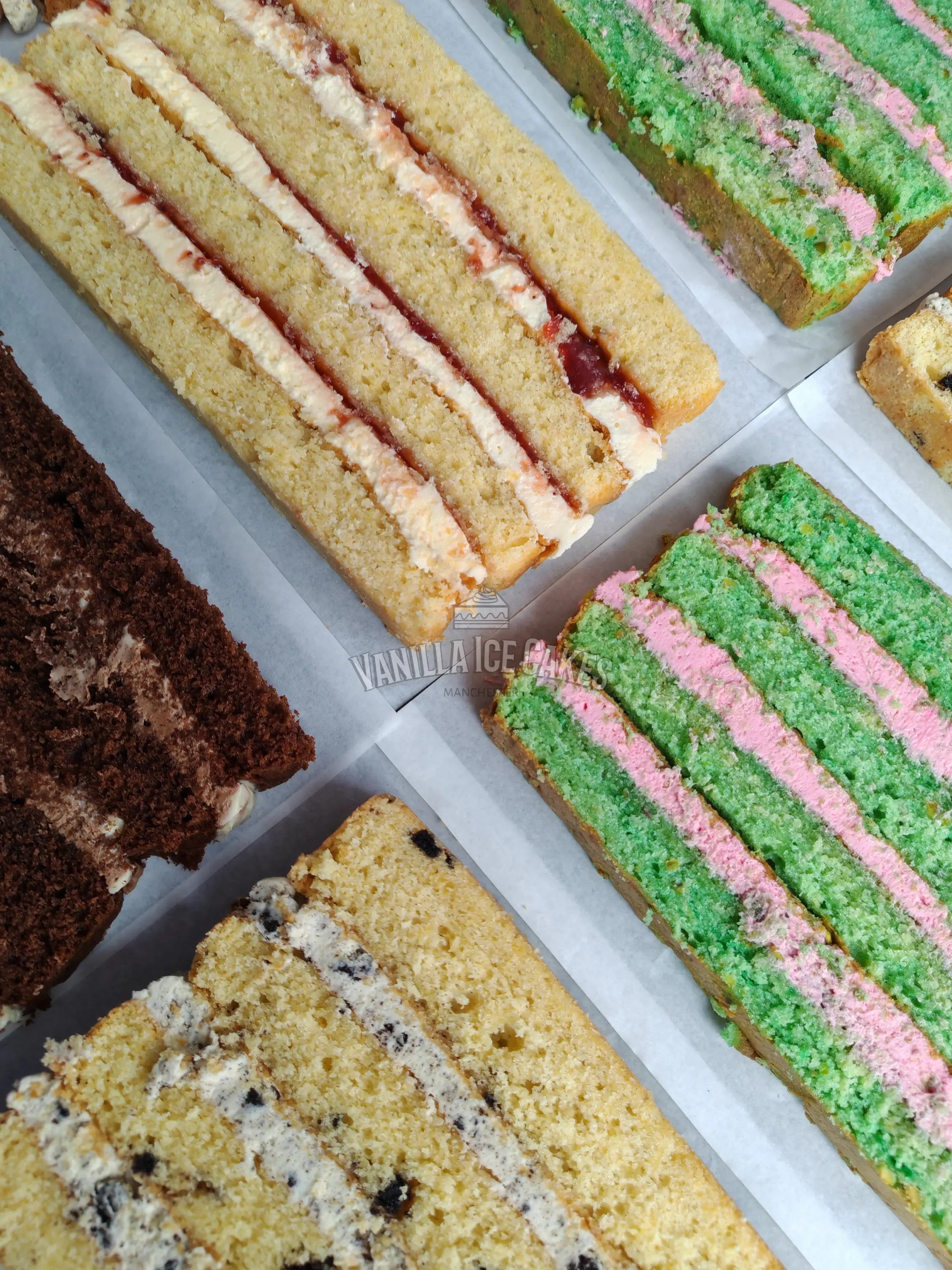 Vanilla Cake Slab
