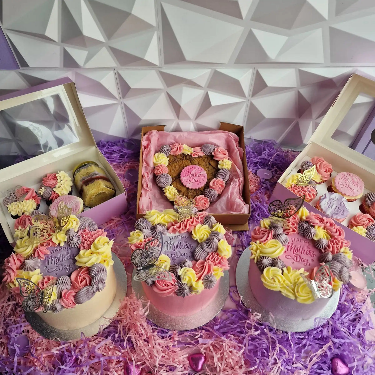 Mother’s Day themed baked goods.