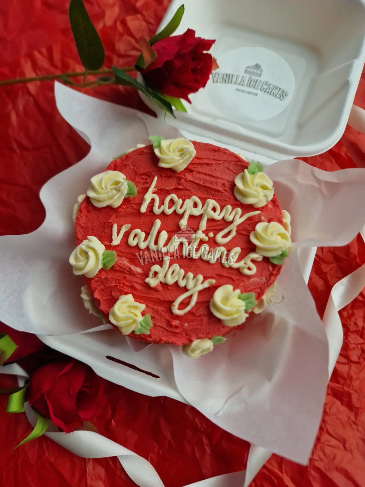 Valentine’s Day Bento Cake