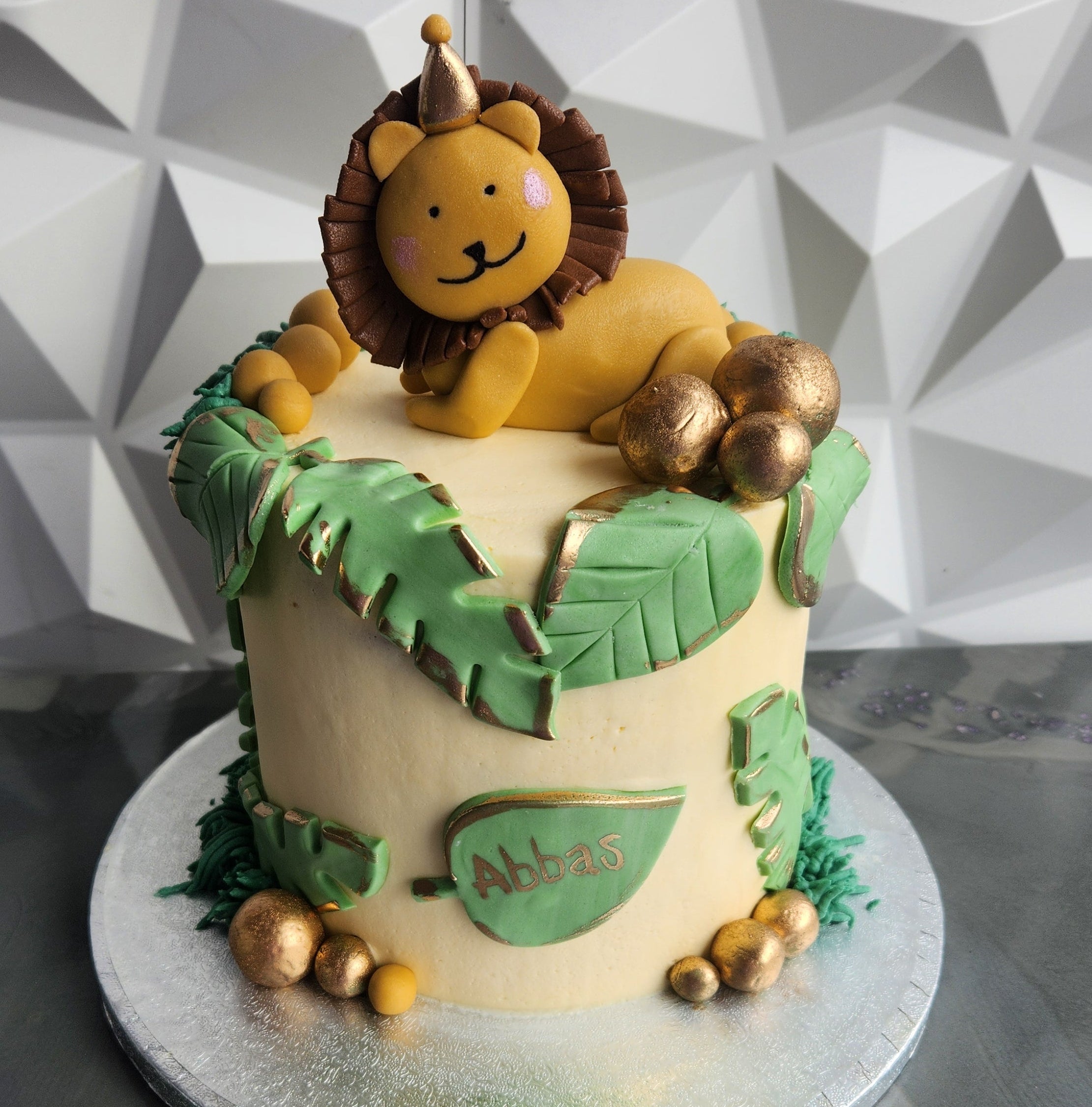 Jungle Lion cake