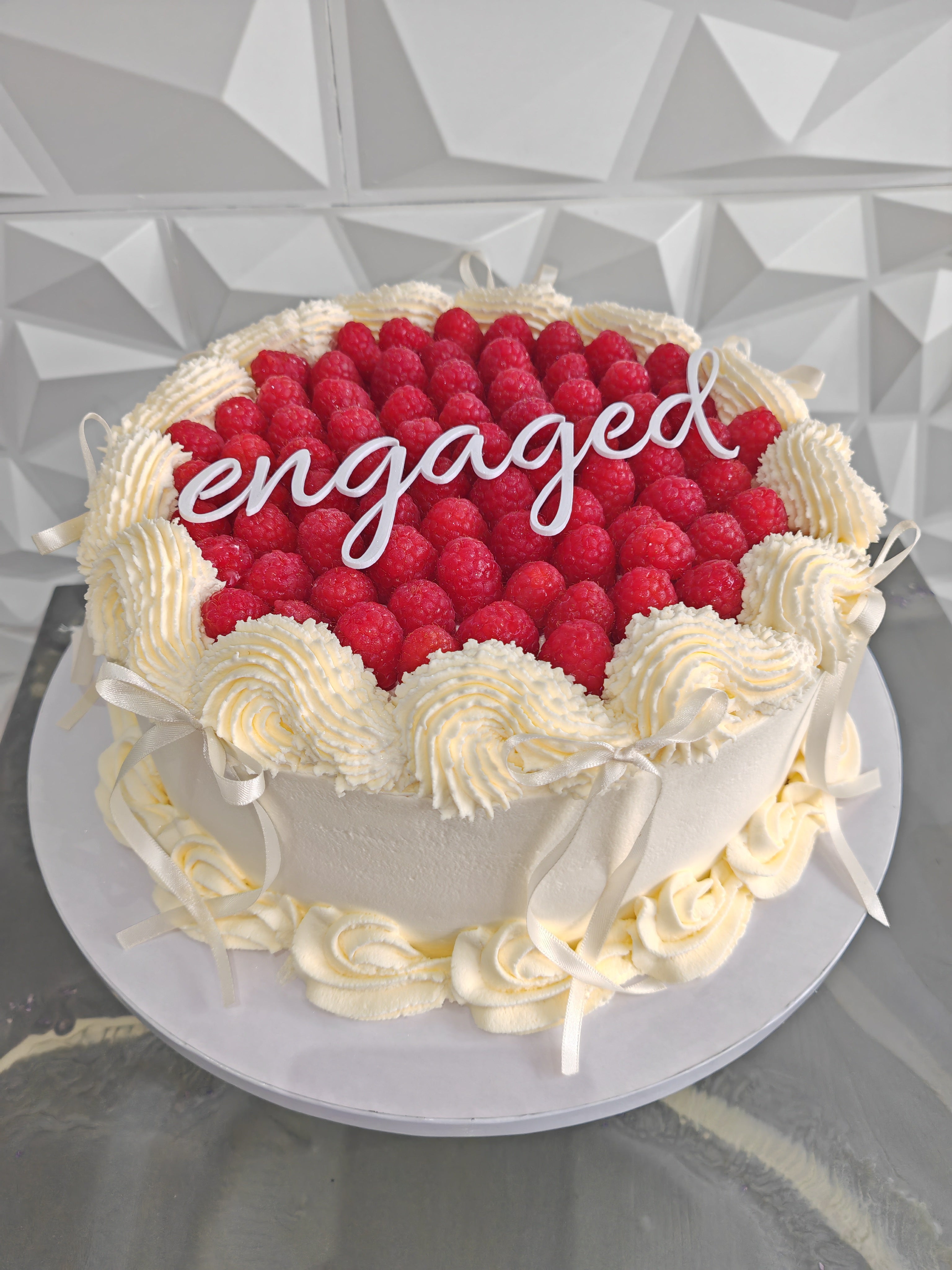 Engagement cake