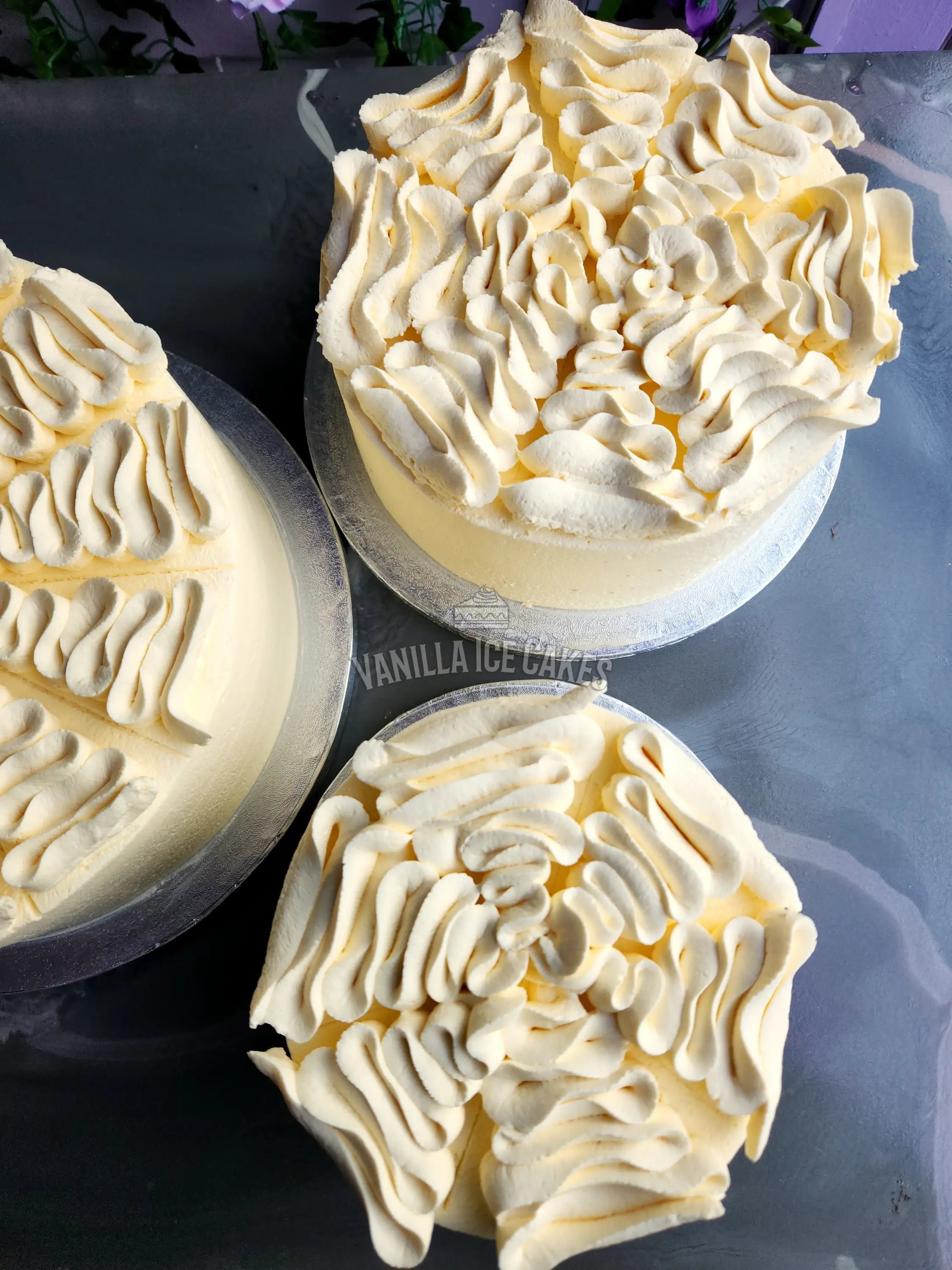 Fresh Cream Celebration Cake - 8’’