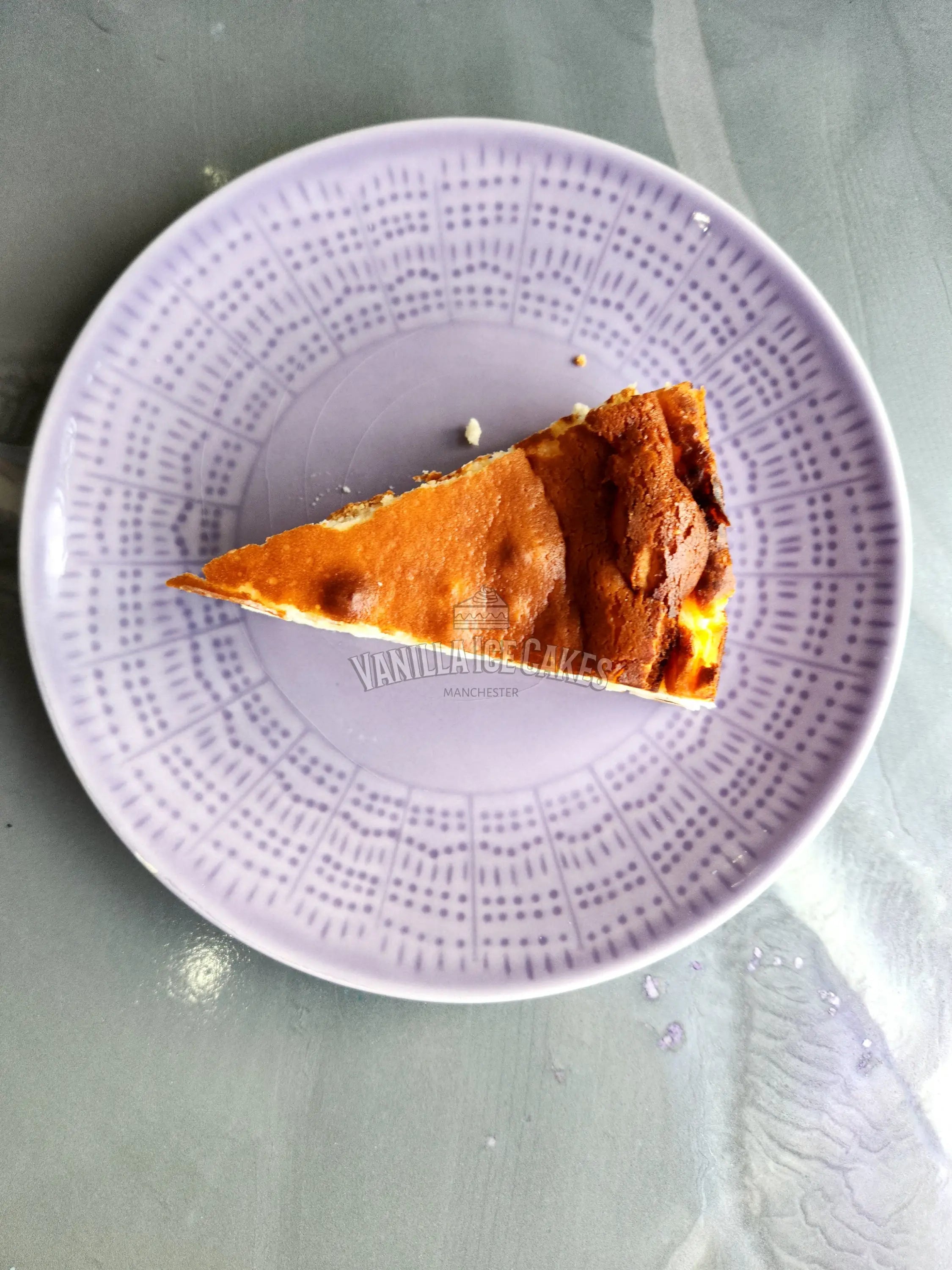 San Sebastian Cheesecake Slice