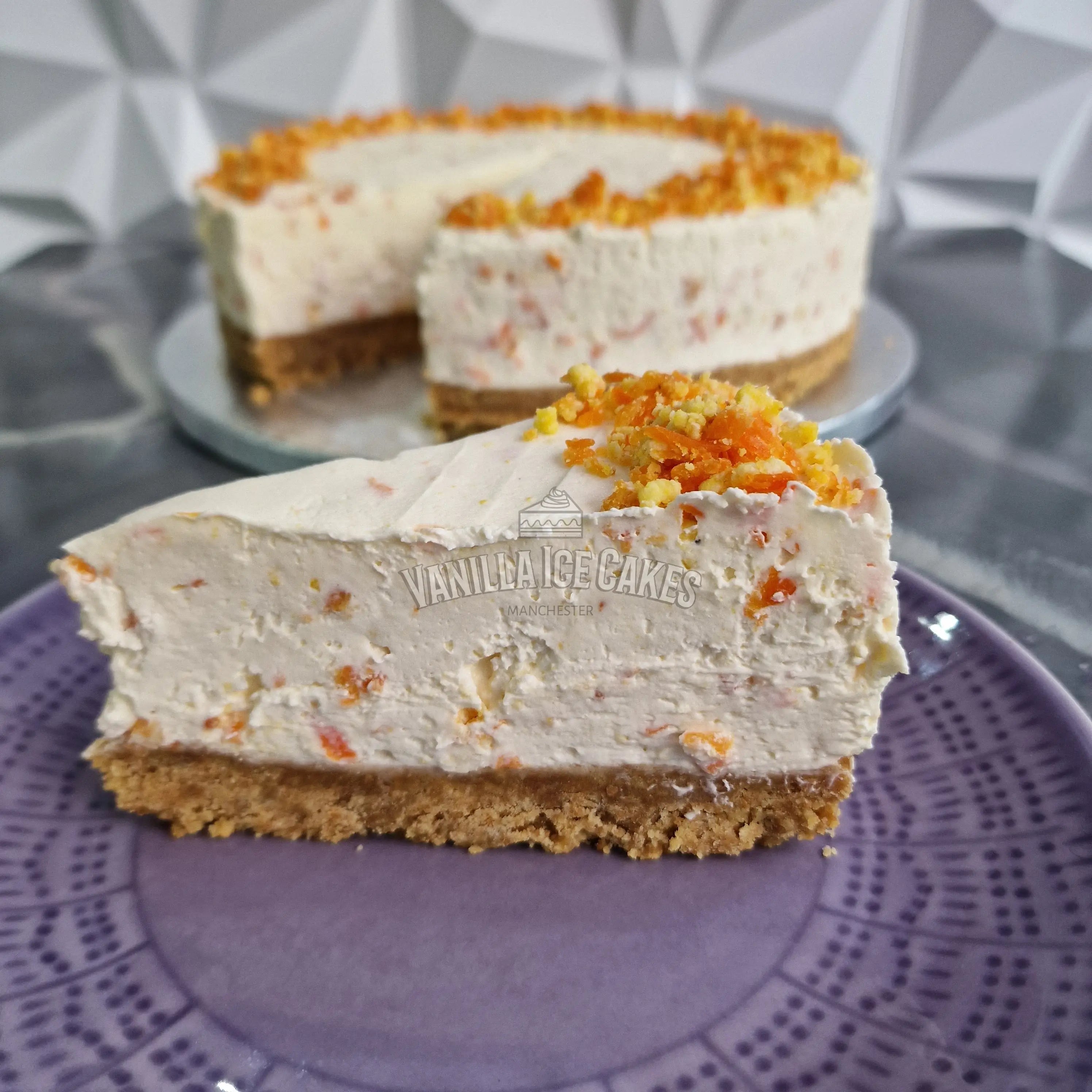 Gajrela Cheesecake Slice