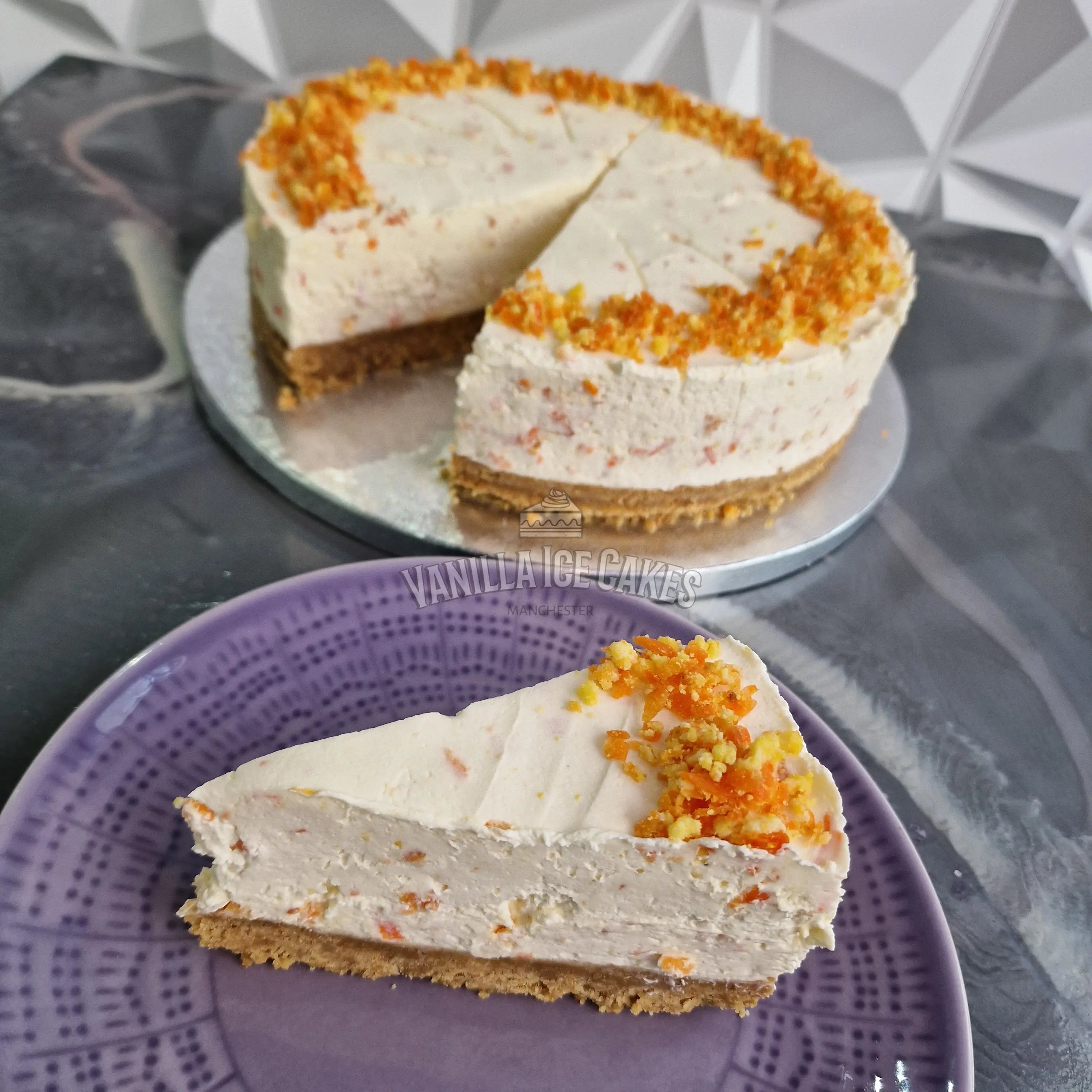 Gajrela Cheesecake Slice