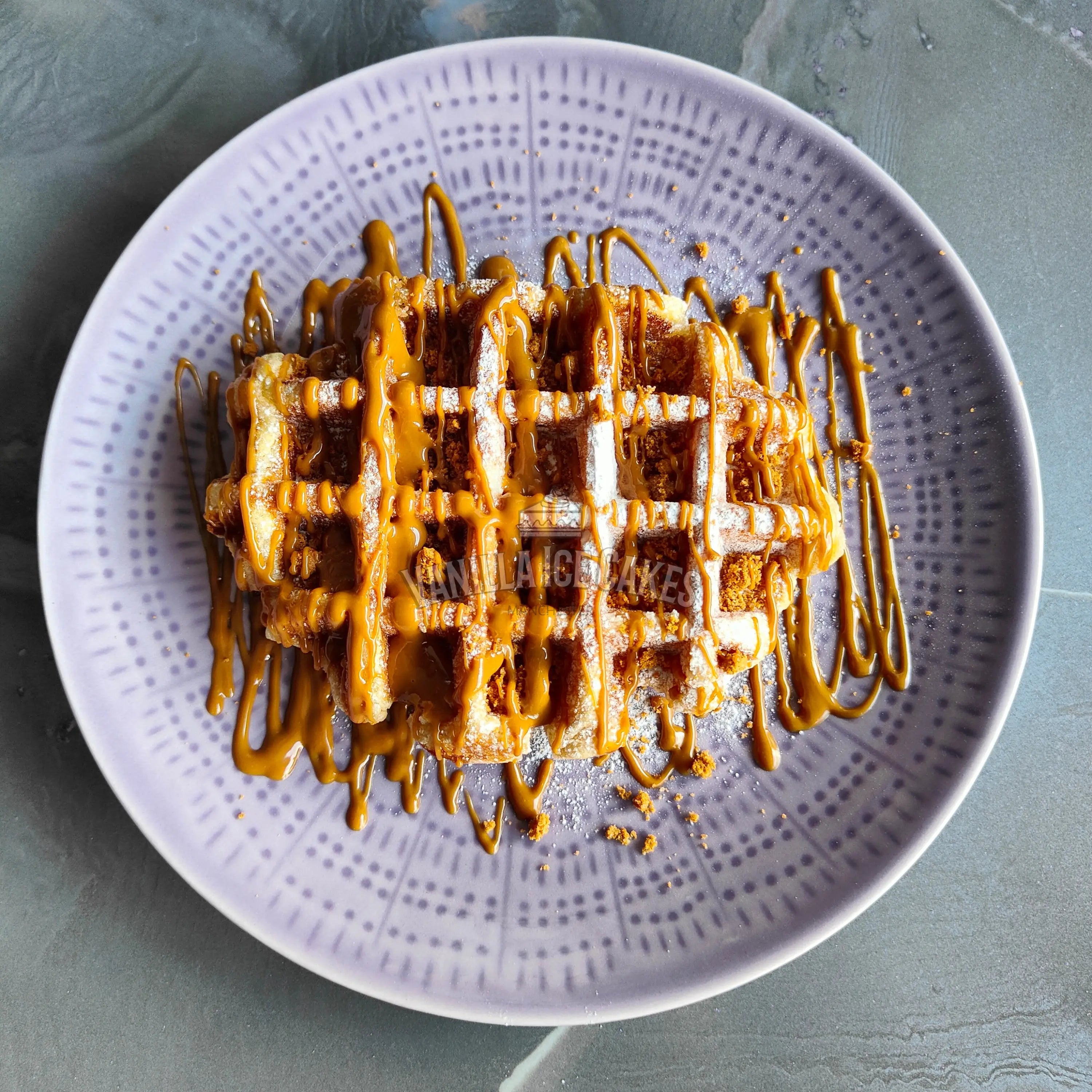 Belgian Waffle - Lotus Biscoff