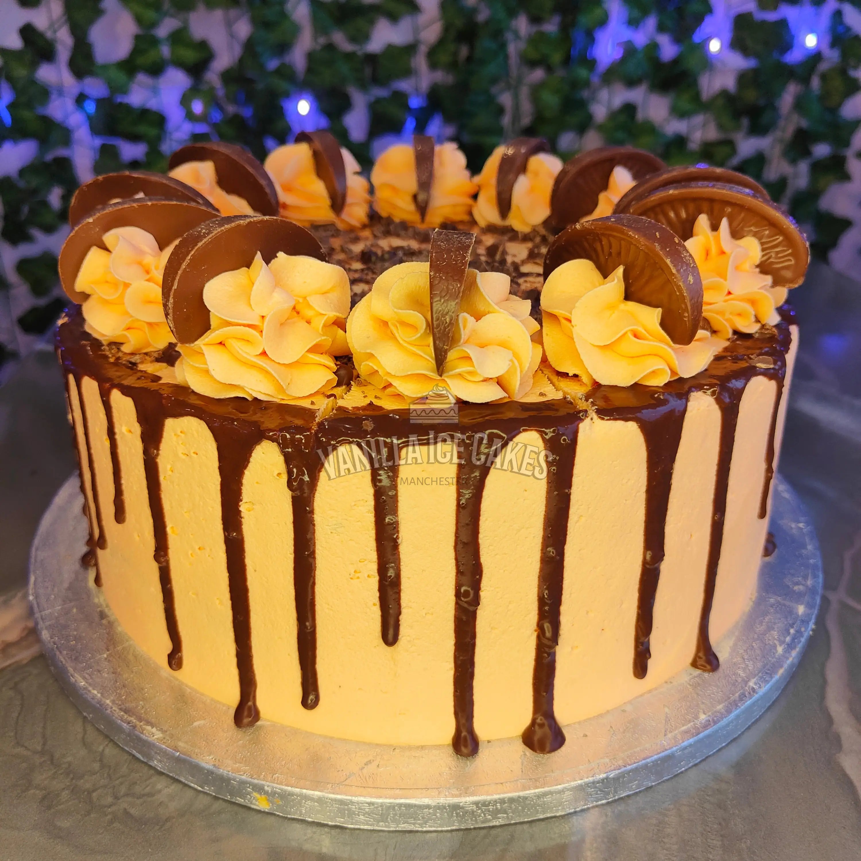 Chocolate Orange Celebration Cake