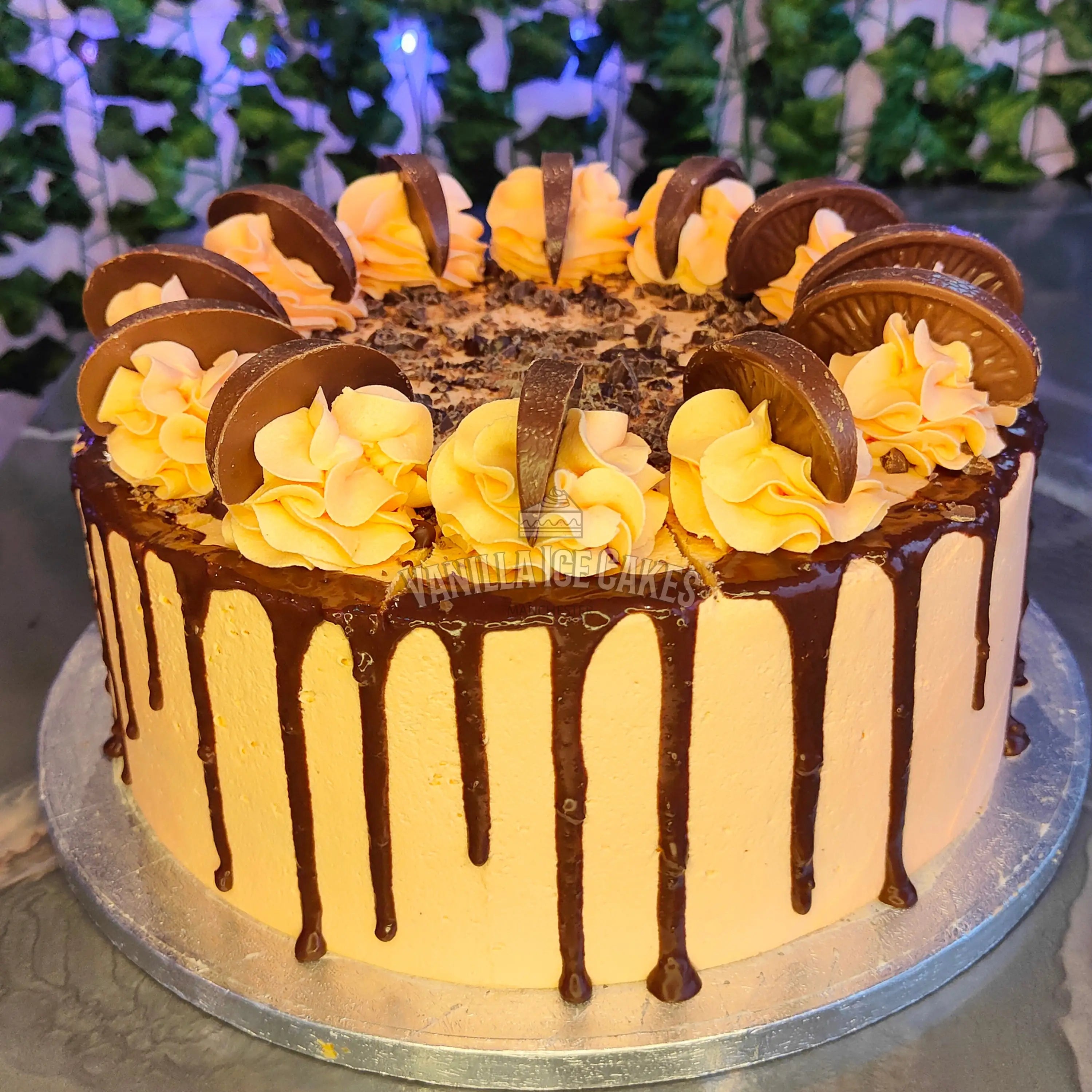 Chocolate Orange Celebration Cake