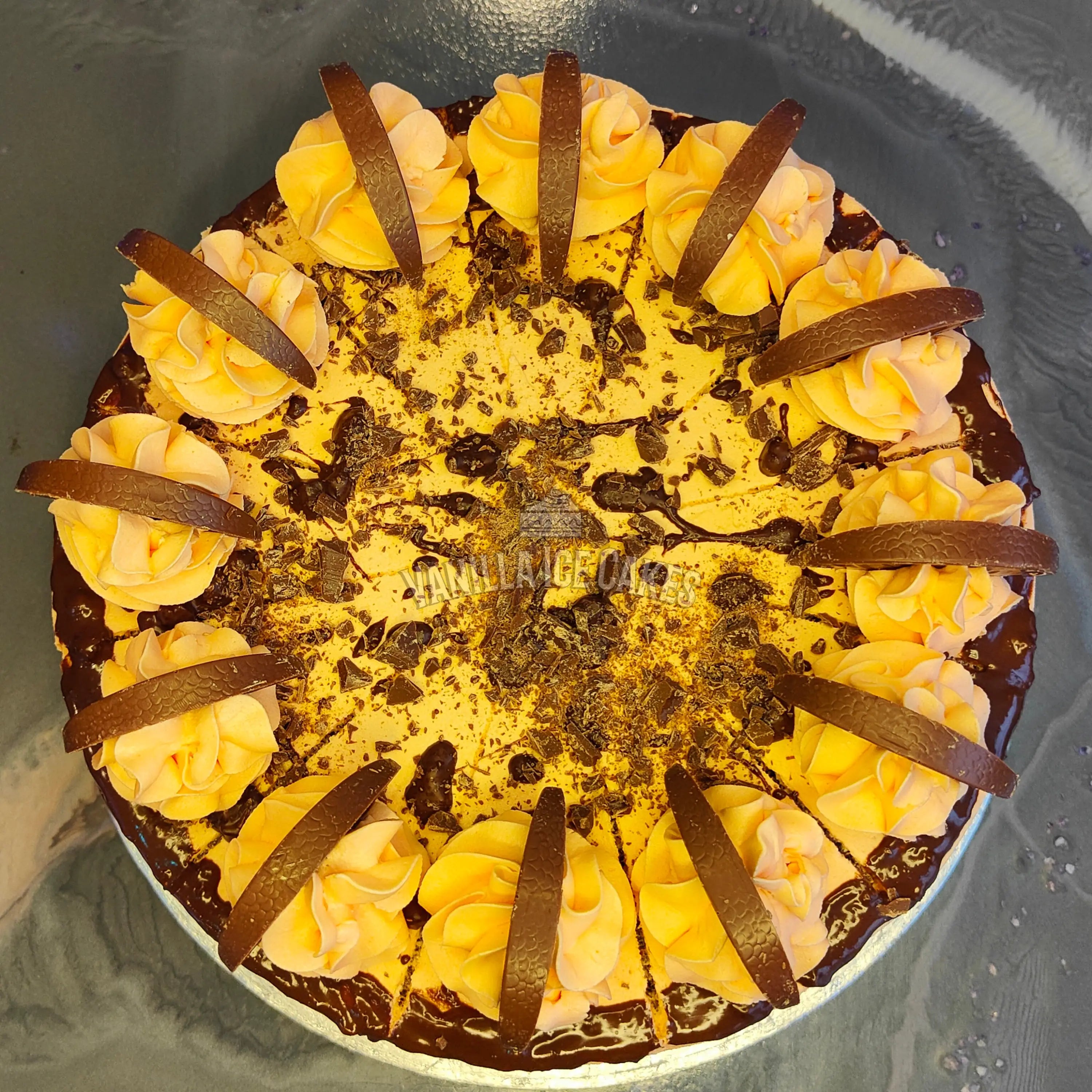 Chocolate Orange Celebration Cake