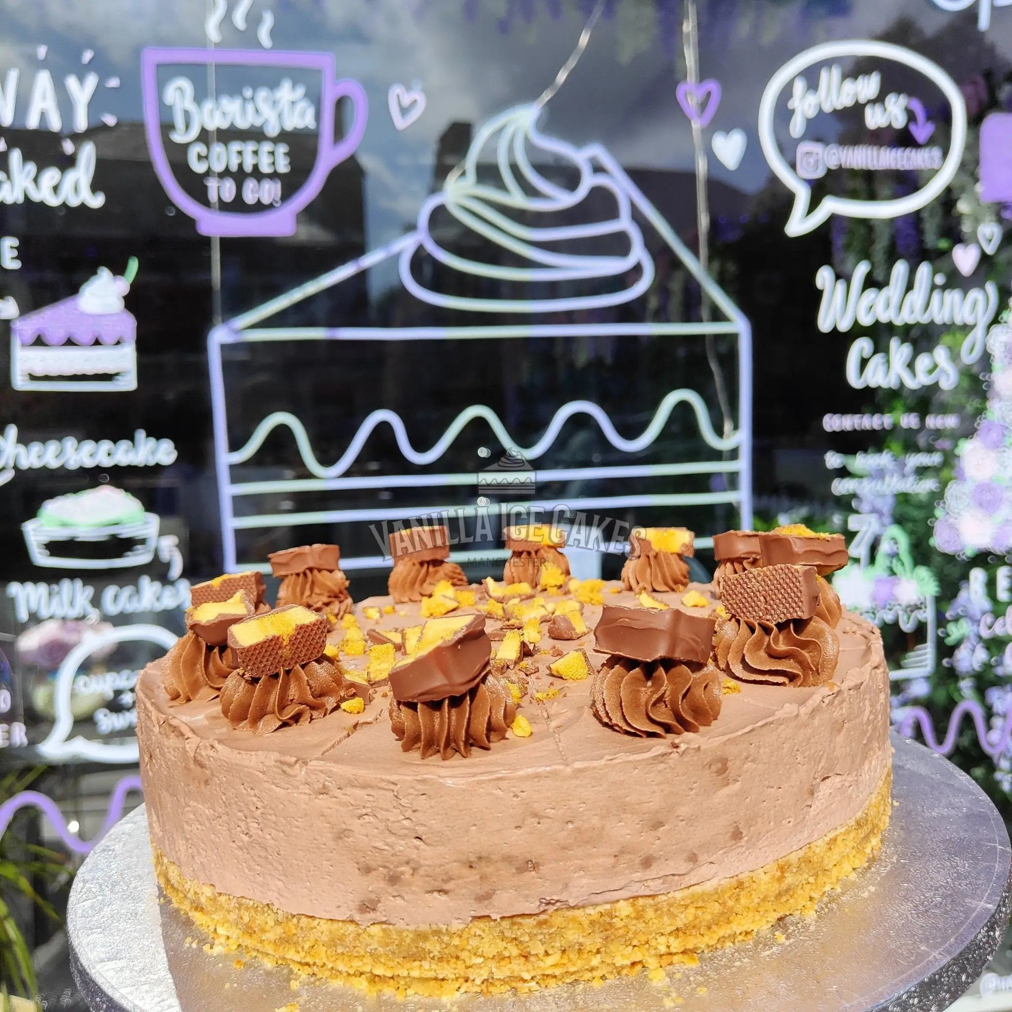 Crunchie Cheesecake