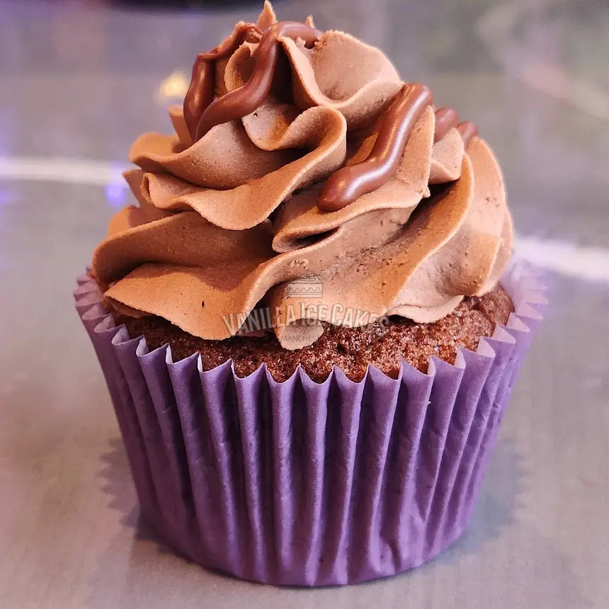 Cupcake Box (6) - Postal Gift Box - 6x Chocolate Cupcakes