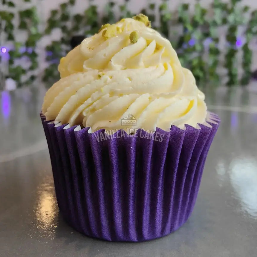 Cupcake Box (6) - Postal Gift Box - 6x White Choc &