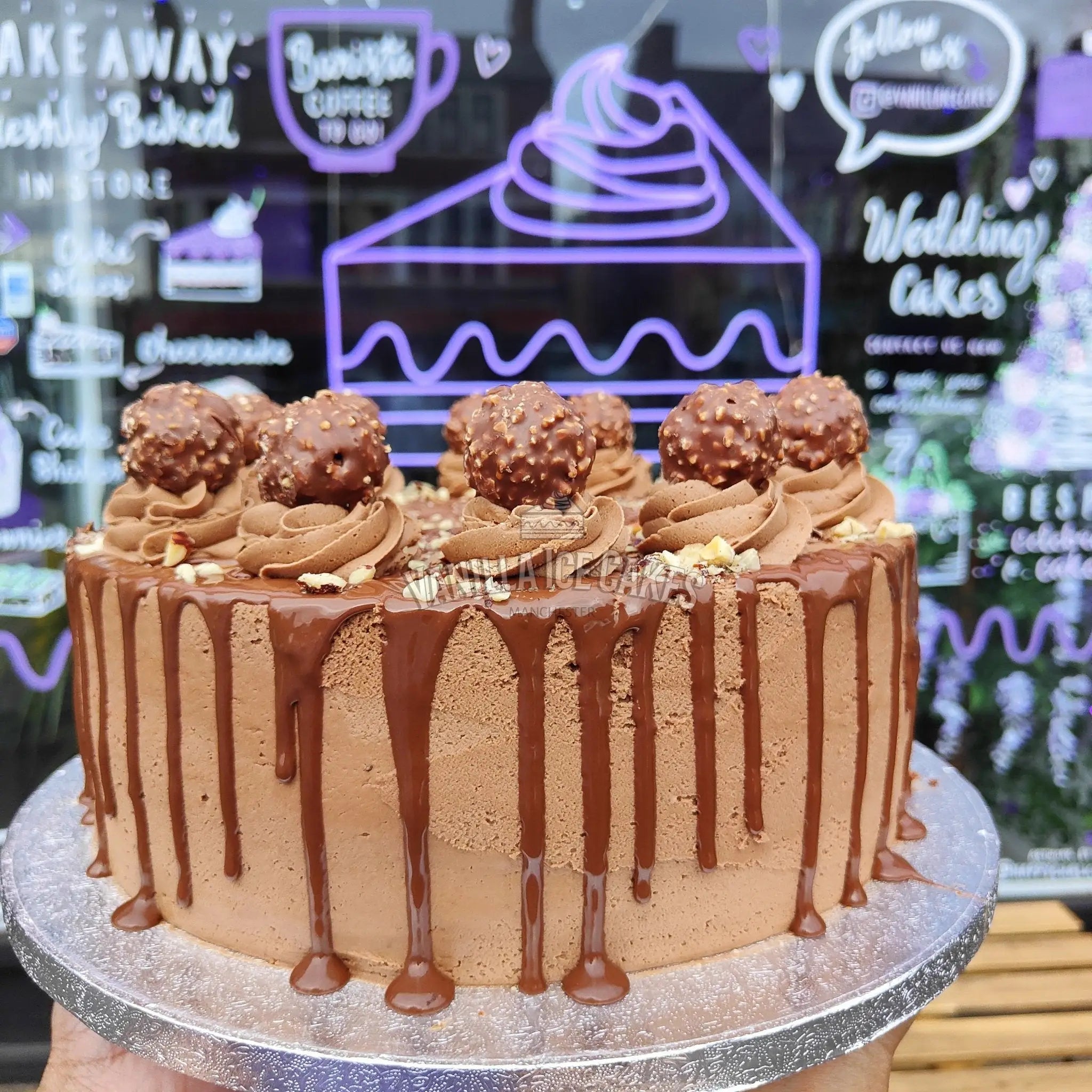Ferrero Rocher Chocolate Celebration Cake