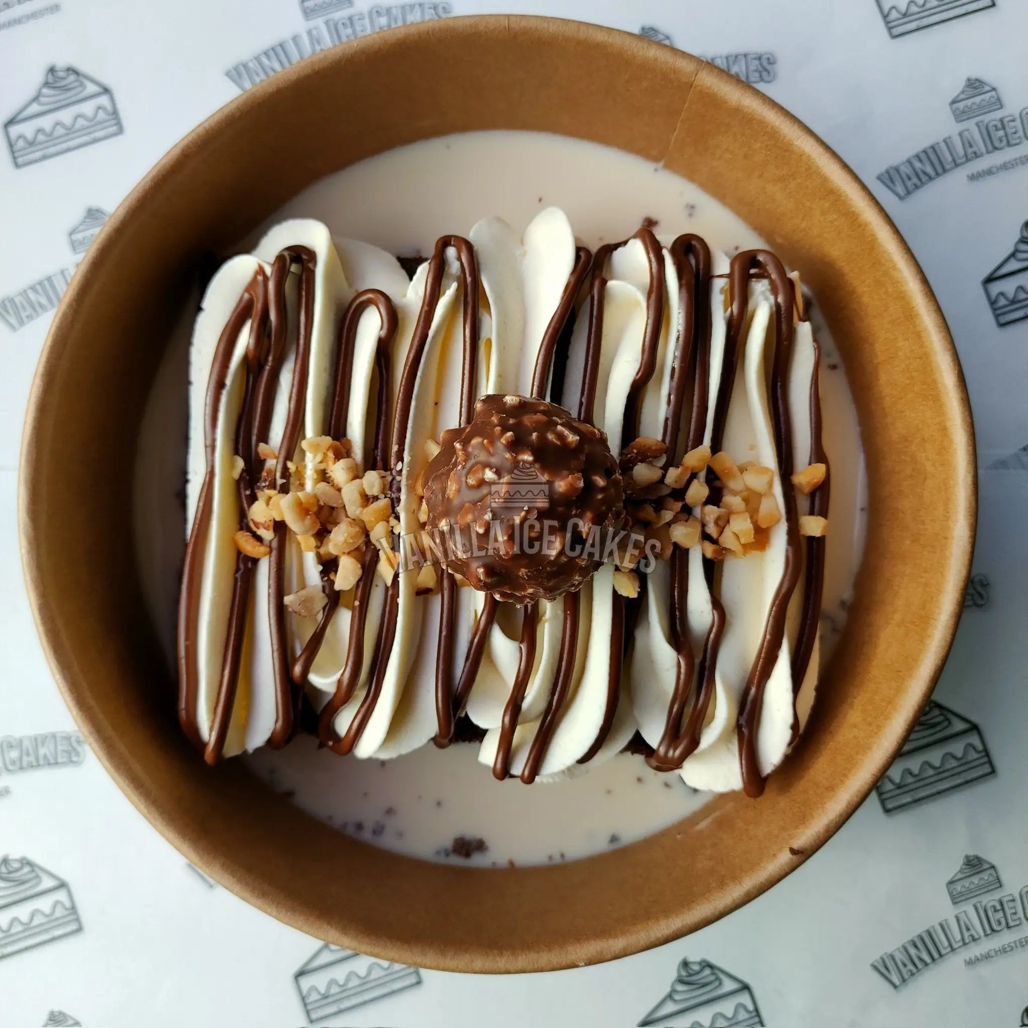 Ferrero Rocher Milk Cake