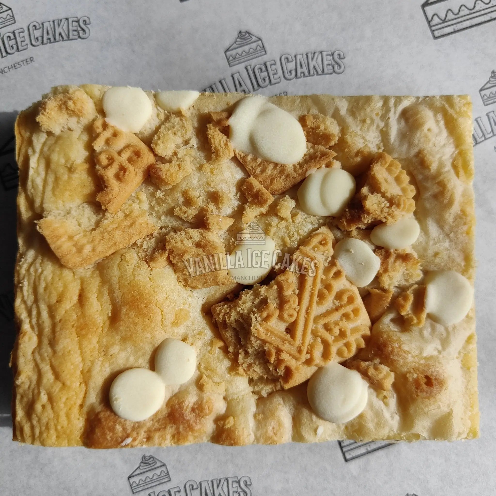 Individual Blondie - Custard Cream