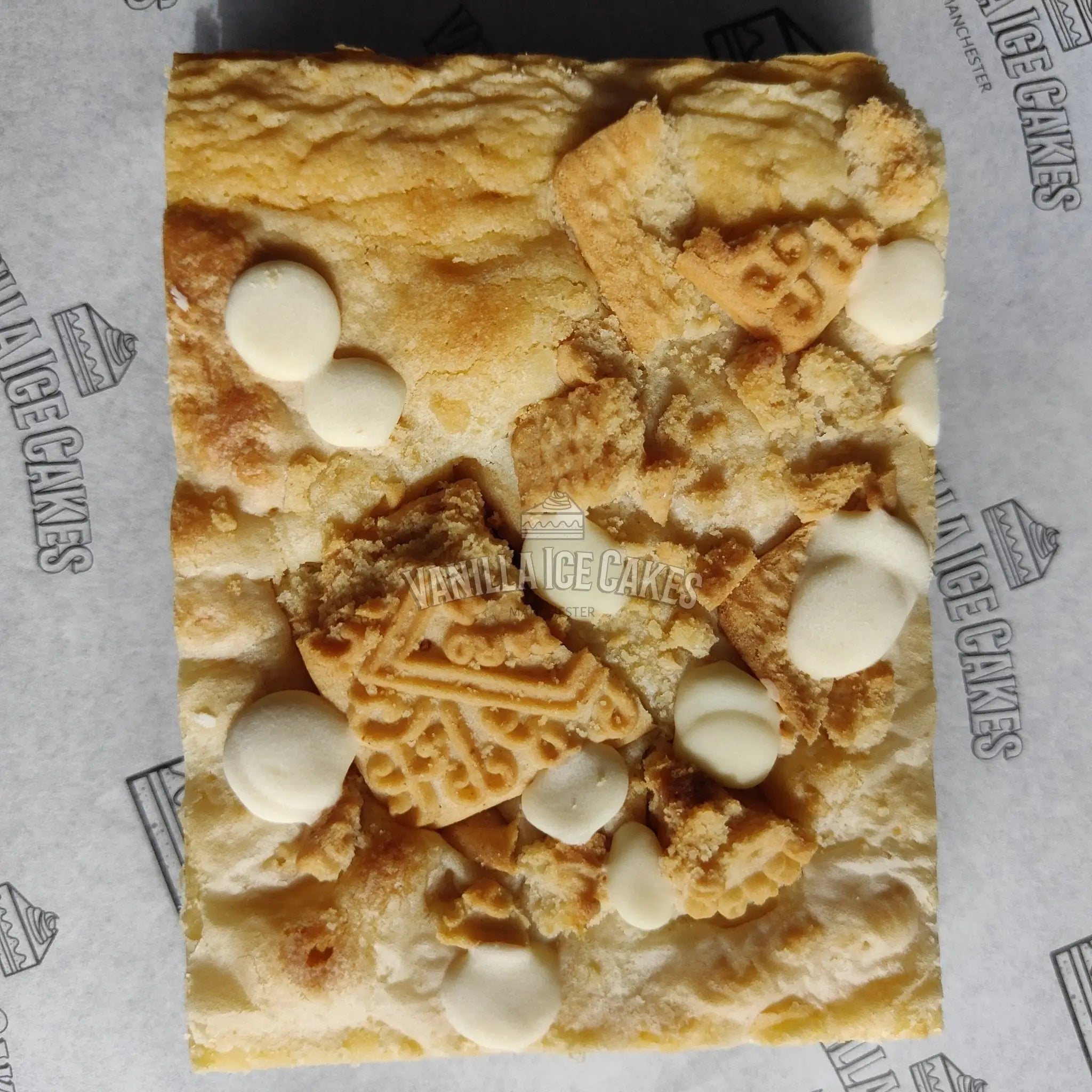 Individual Blondie - Custard Cream