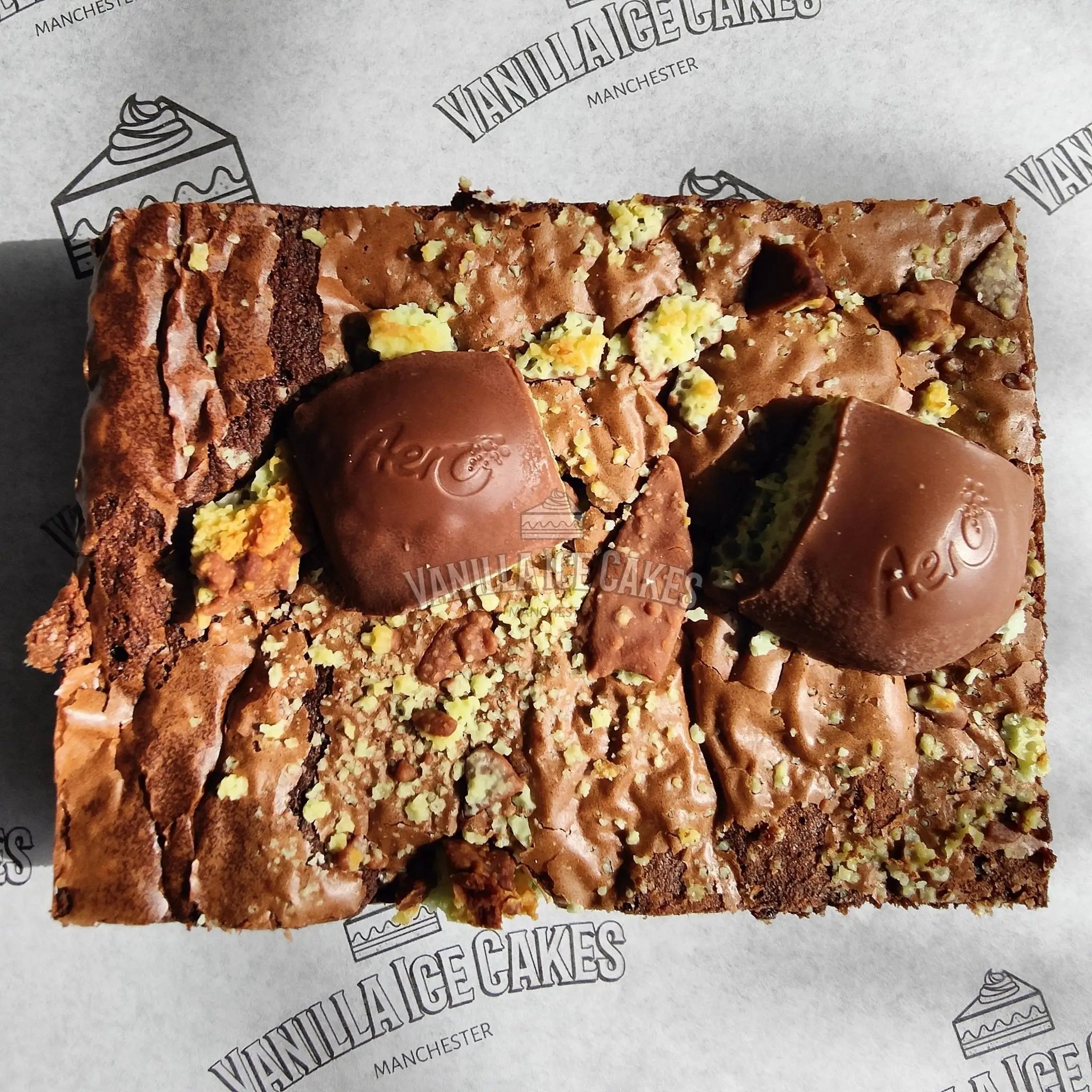 Individual Brownie - Mint Aero