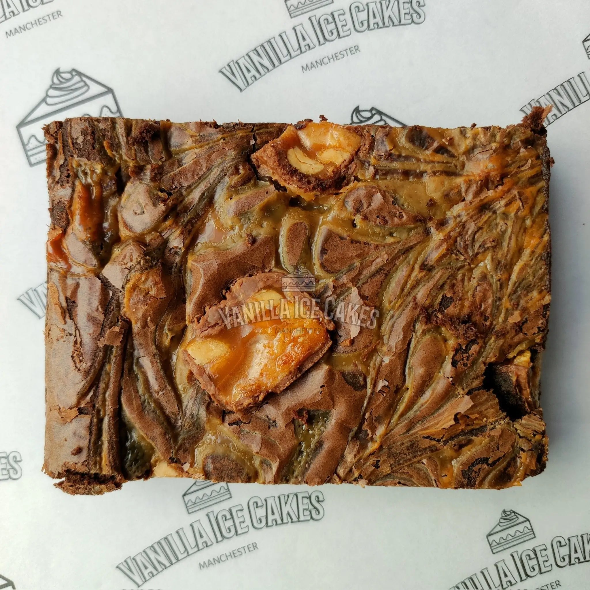 Individual Brownie - Snickers