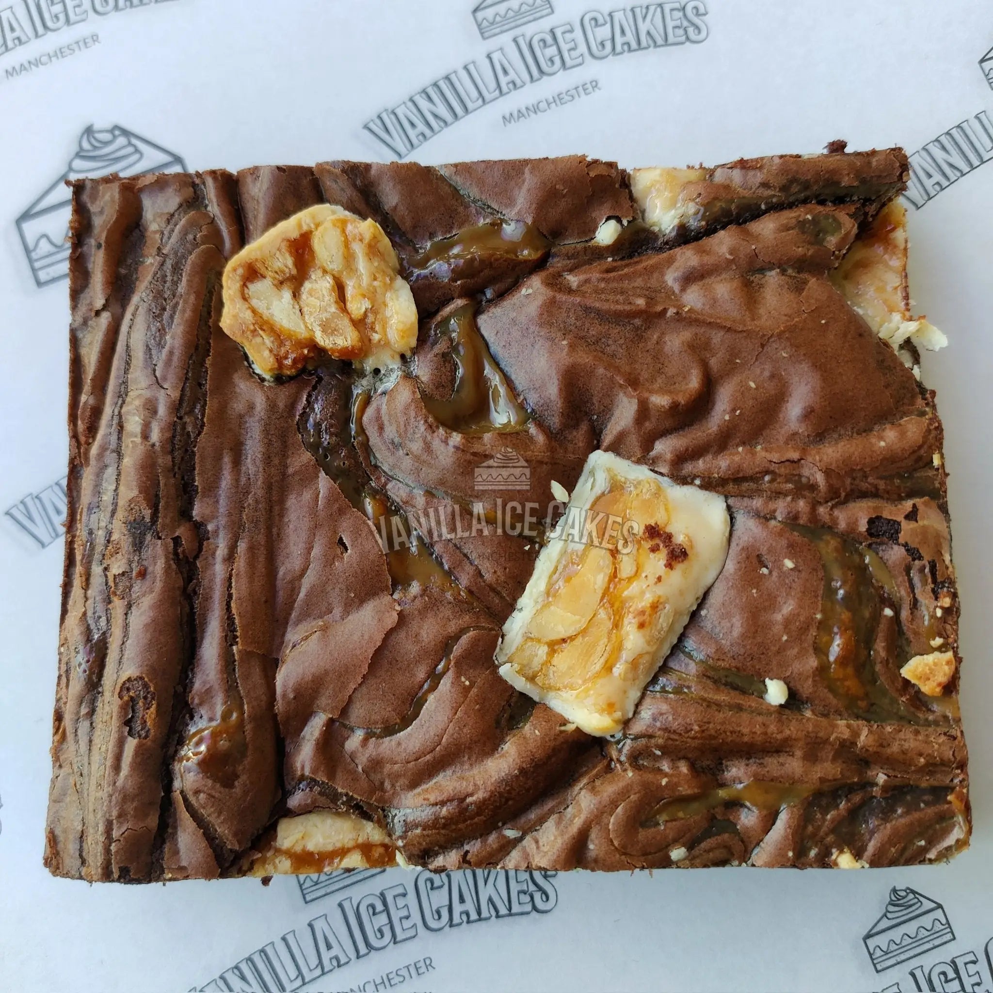 Individual Brownie - White Snickers