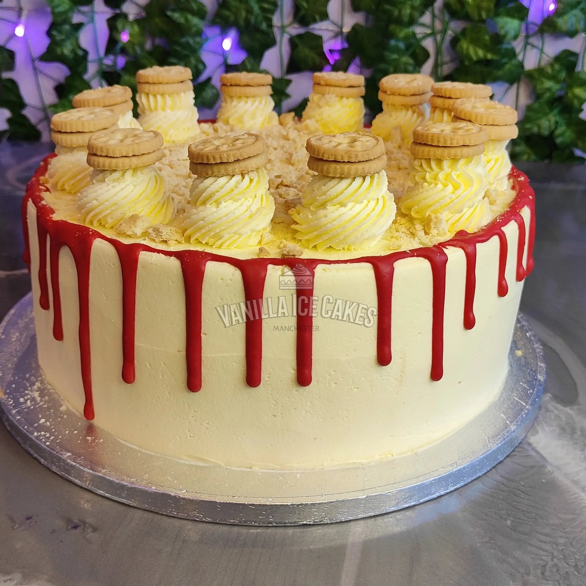 Jammie Dodger Cake Slice