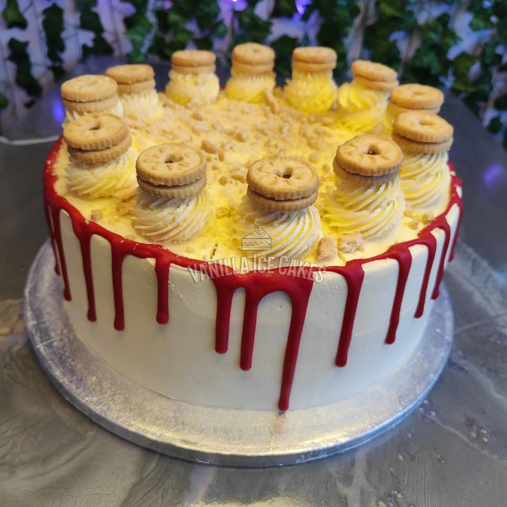 Jammie Dodger Celebration Cake