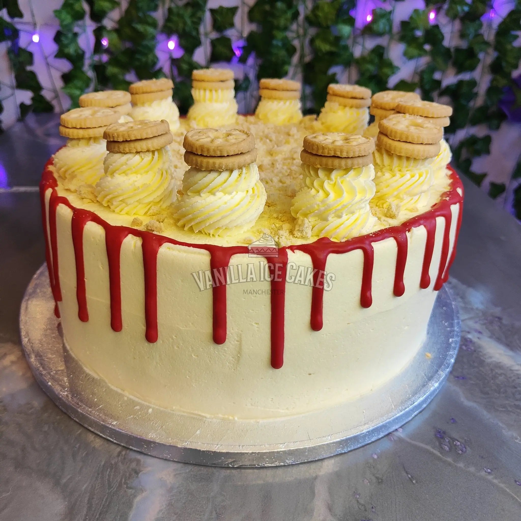 Jammie Dodger Celebration Cake