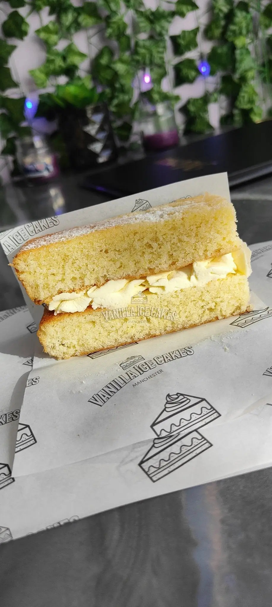Lemon Fresh Cream Slice