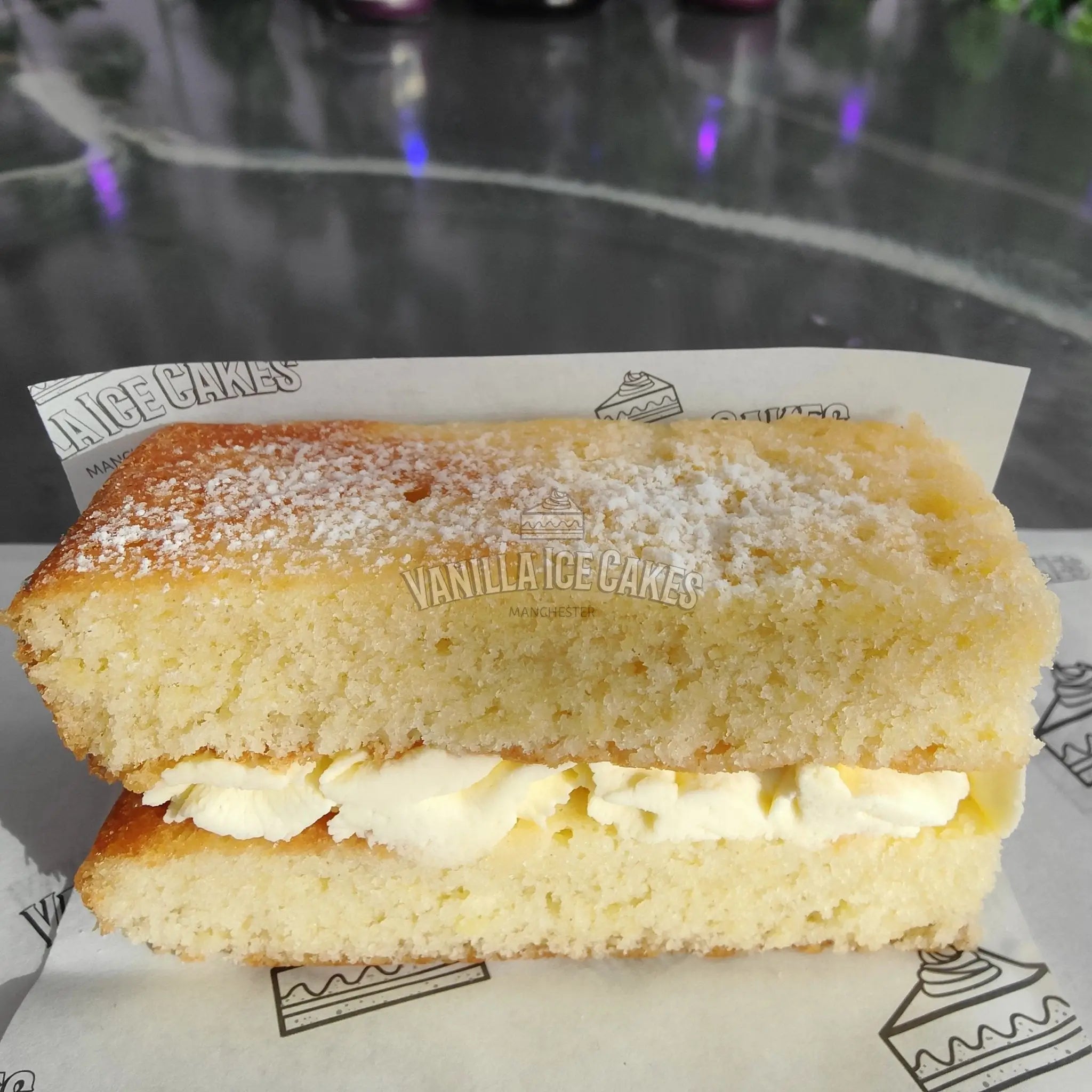 Lemon Fresh Cream Slice