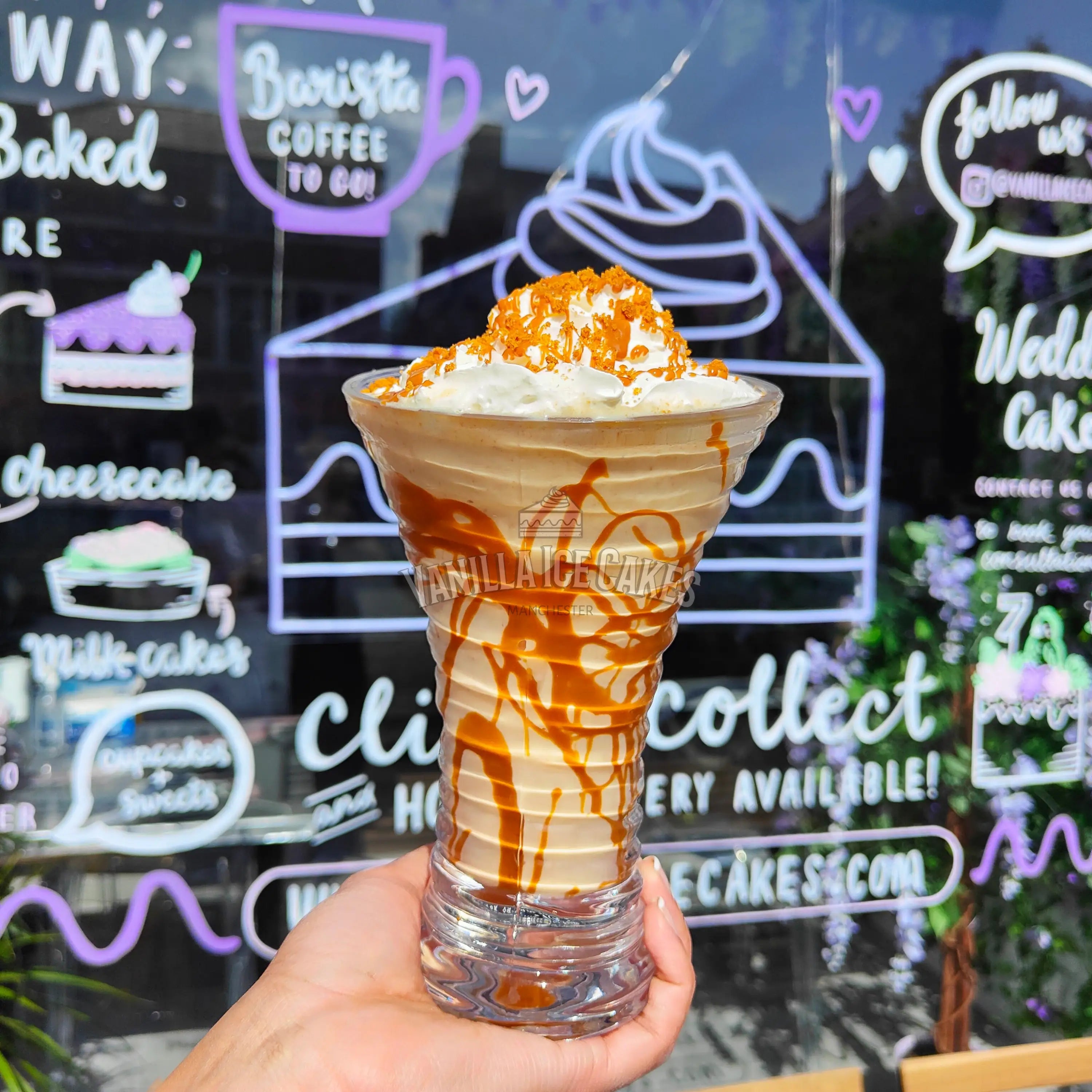 Lotus Biscoff Cake Shake
