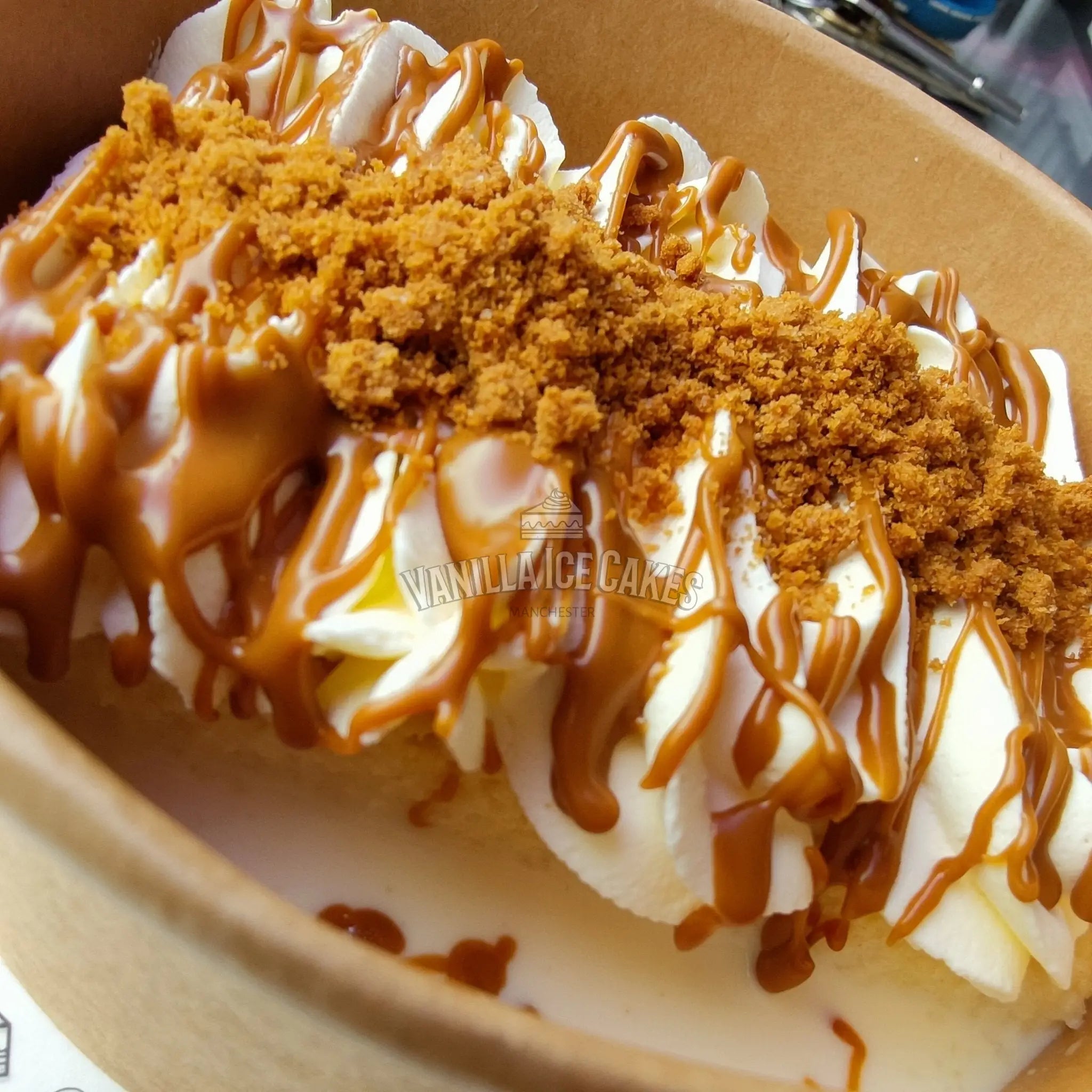 Lotus Milk Cake