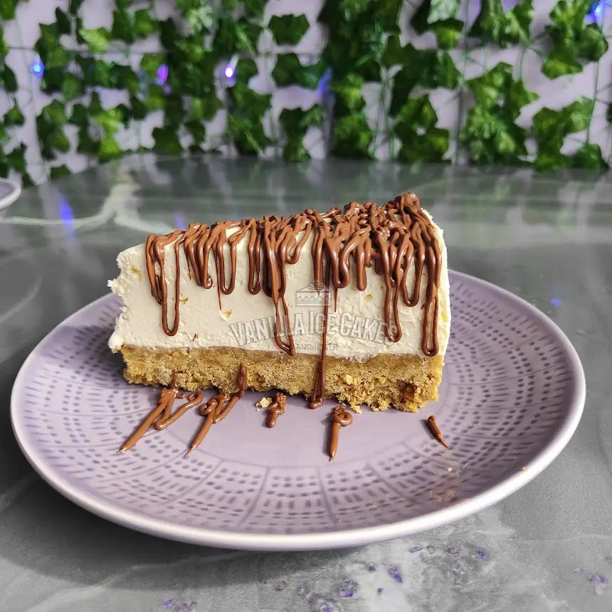 Nutella Cheesecake Slice