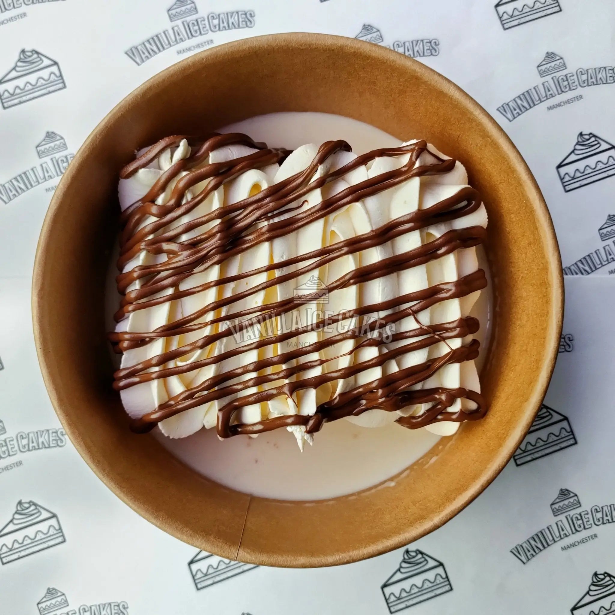 Nutella Milk Cake