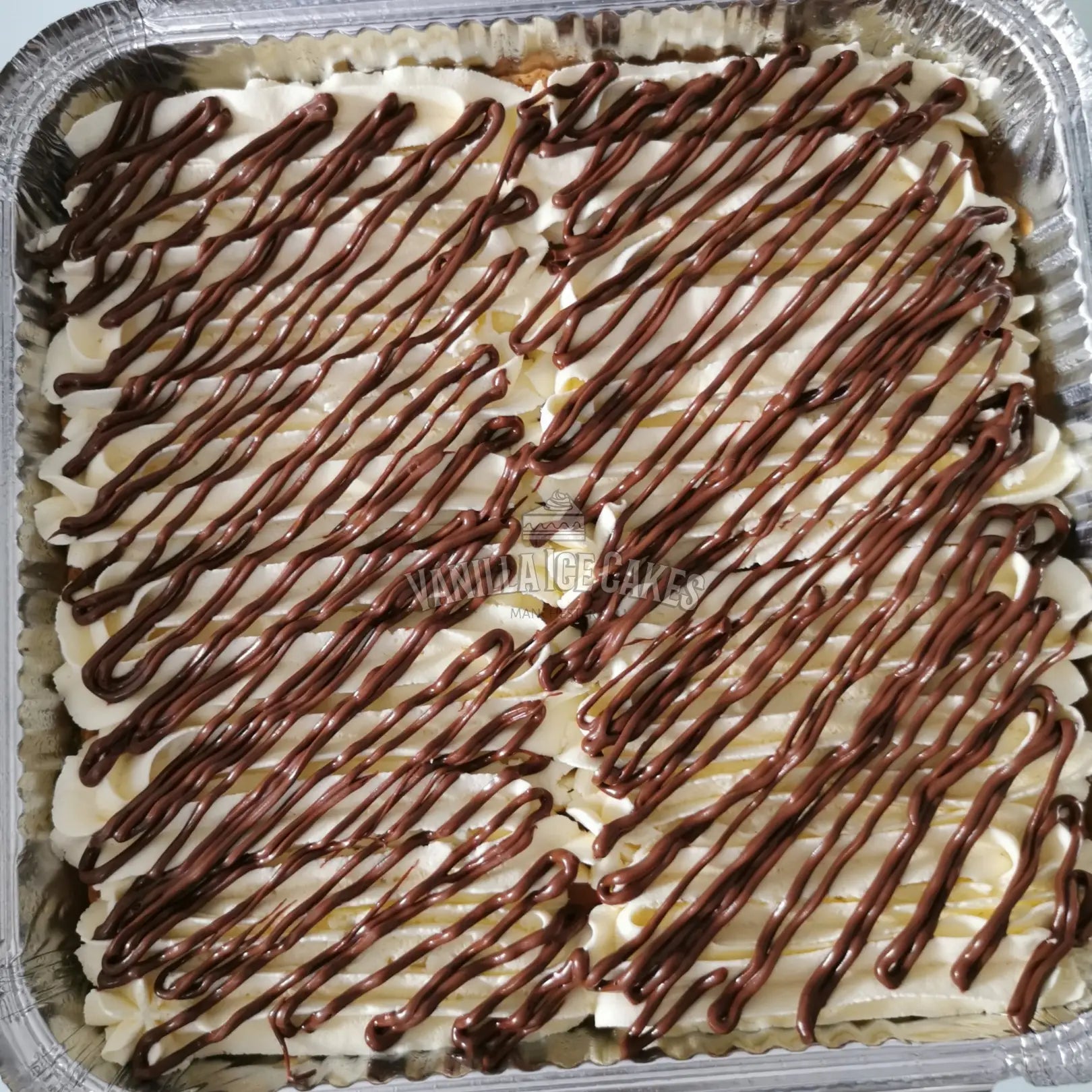 Nutella Milk Cake Tray