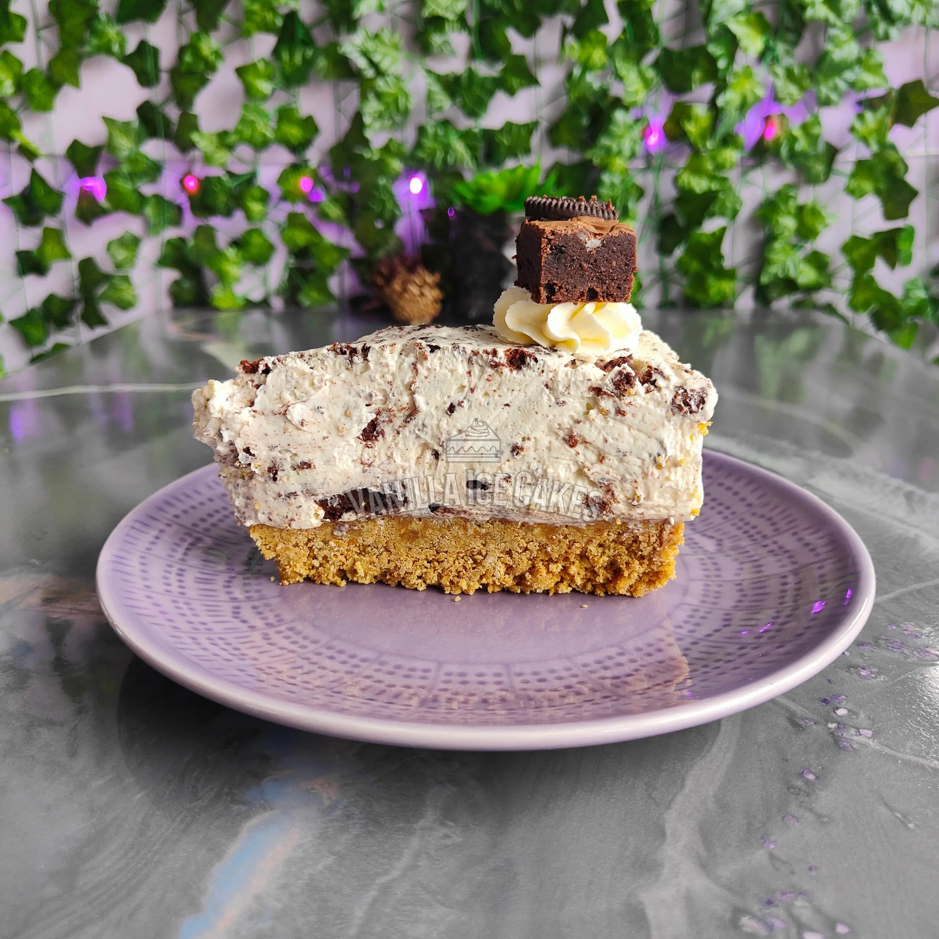 Oreo Brownie Cheesecake Slice