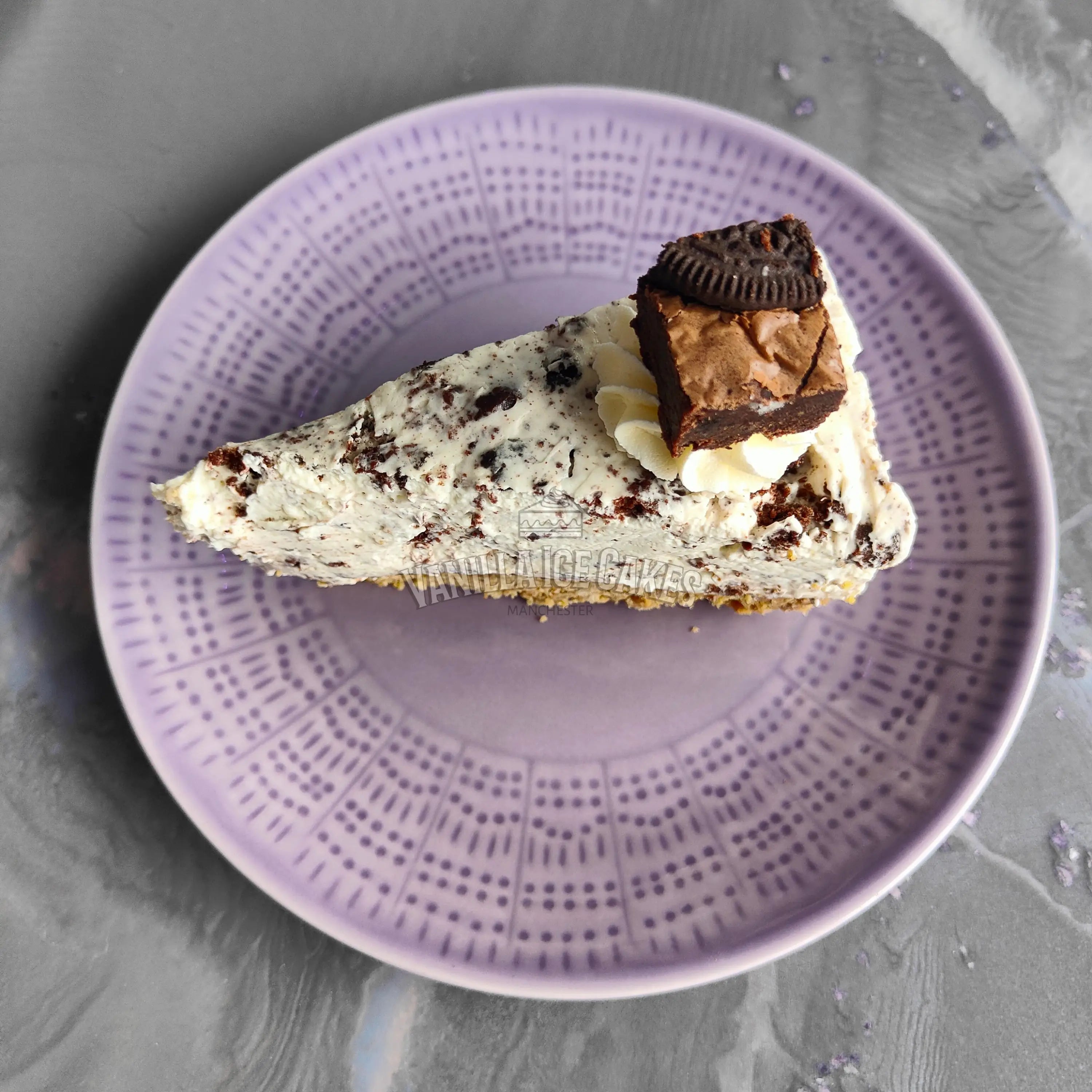 Oreo Brownie Cheesecake Slice