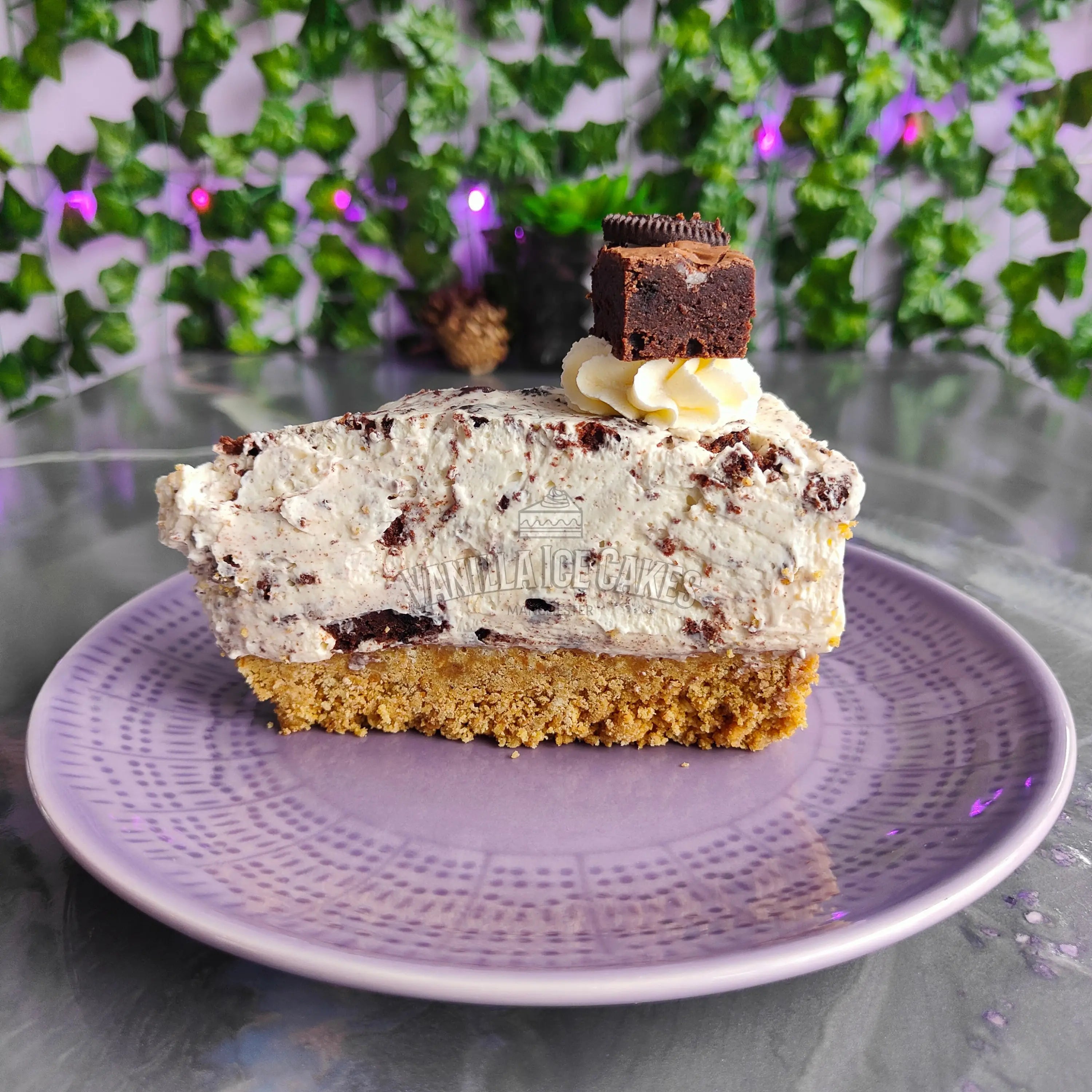 Oreo Brownie Cheesecake Slice