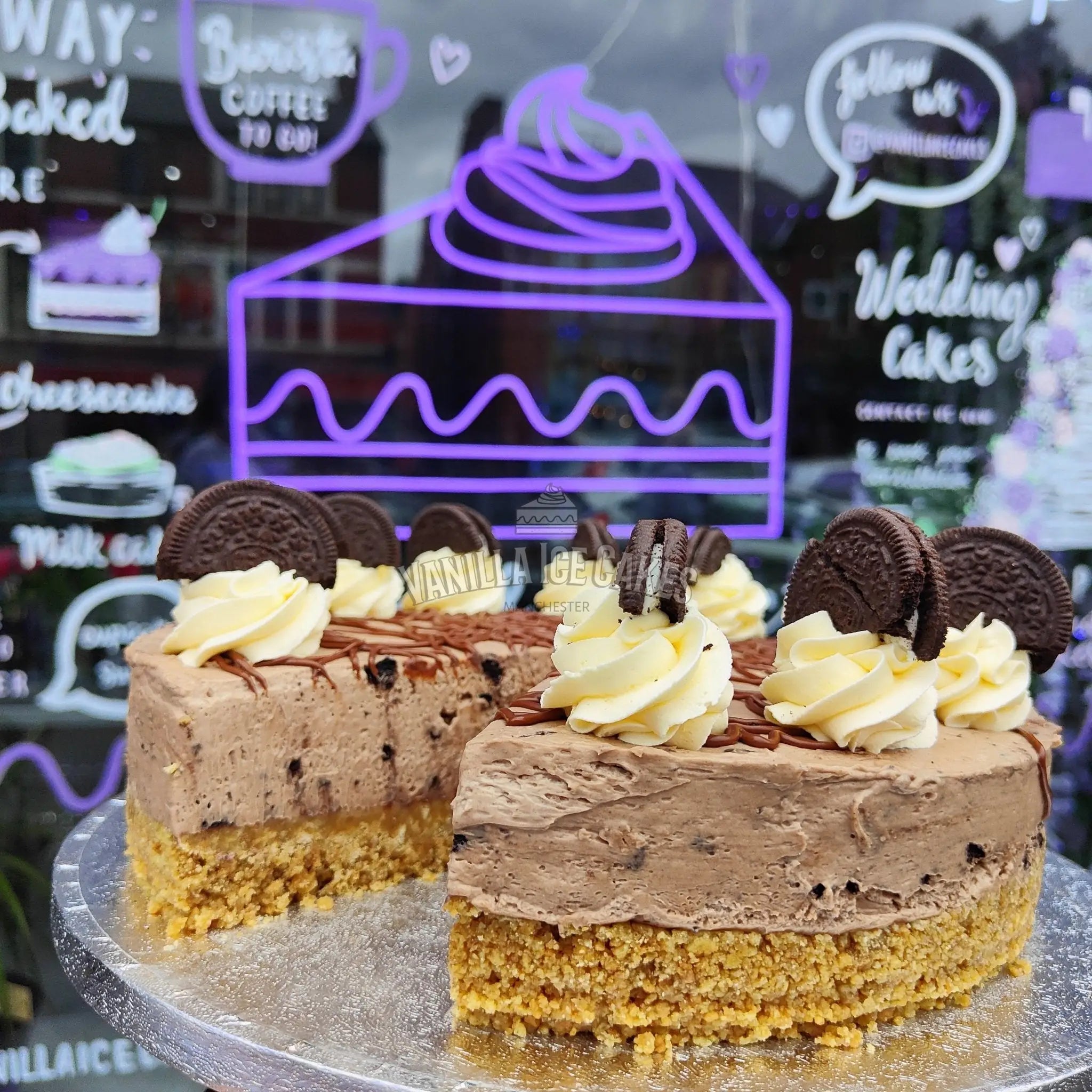 Oreo & Nutella Cheesecake
