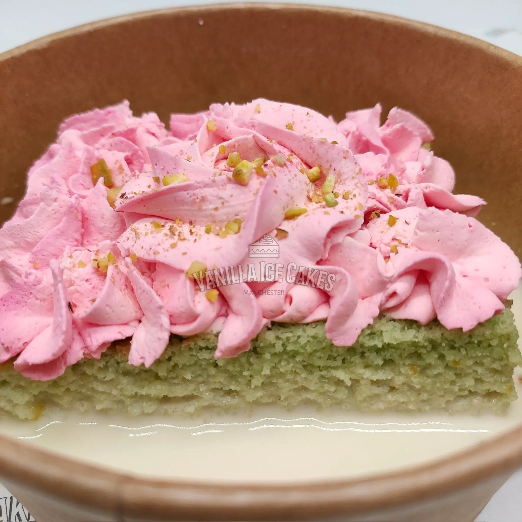 Rose & Pistachio Milk Cake