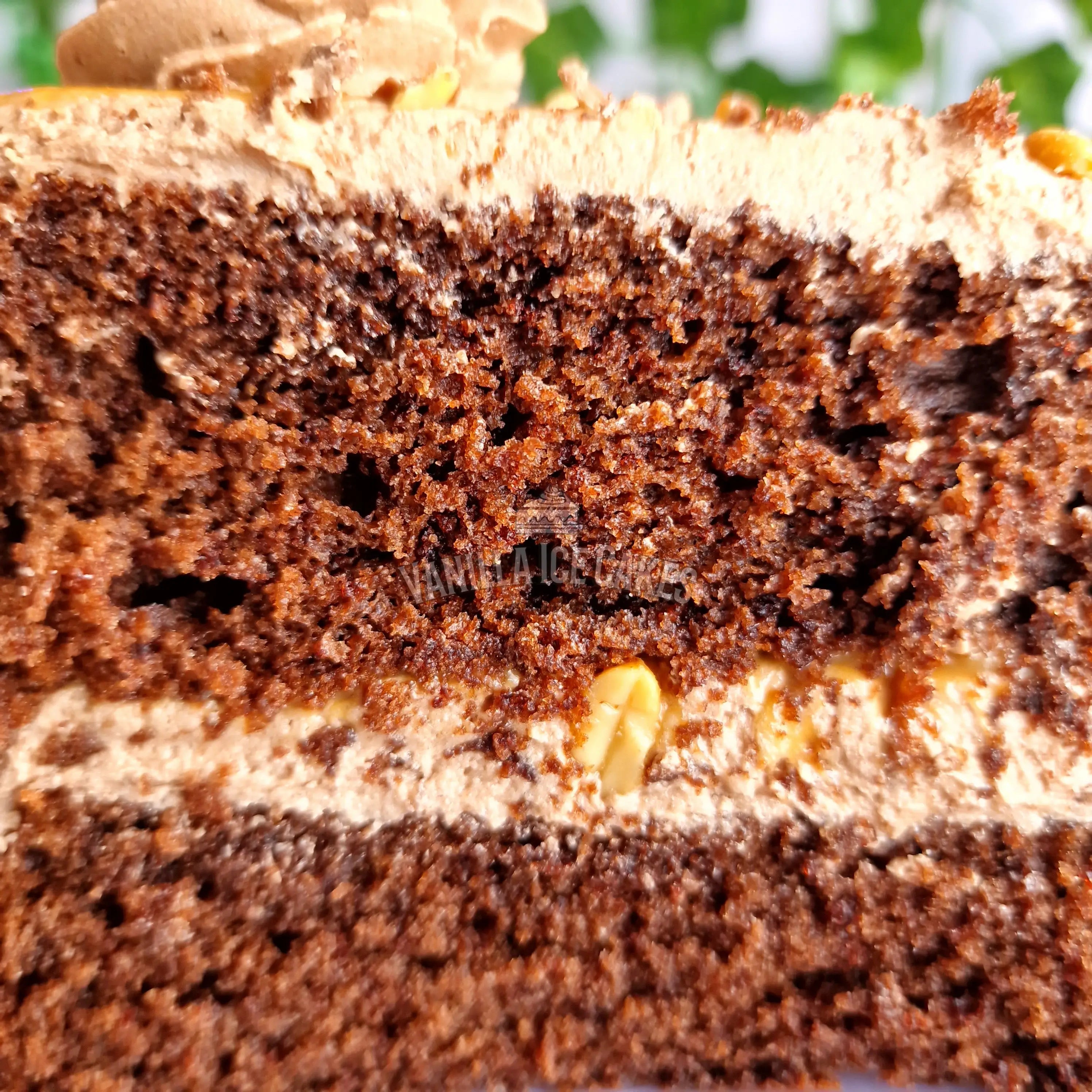 Snickers Cake Slice