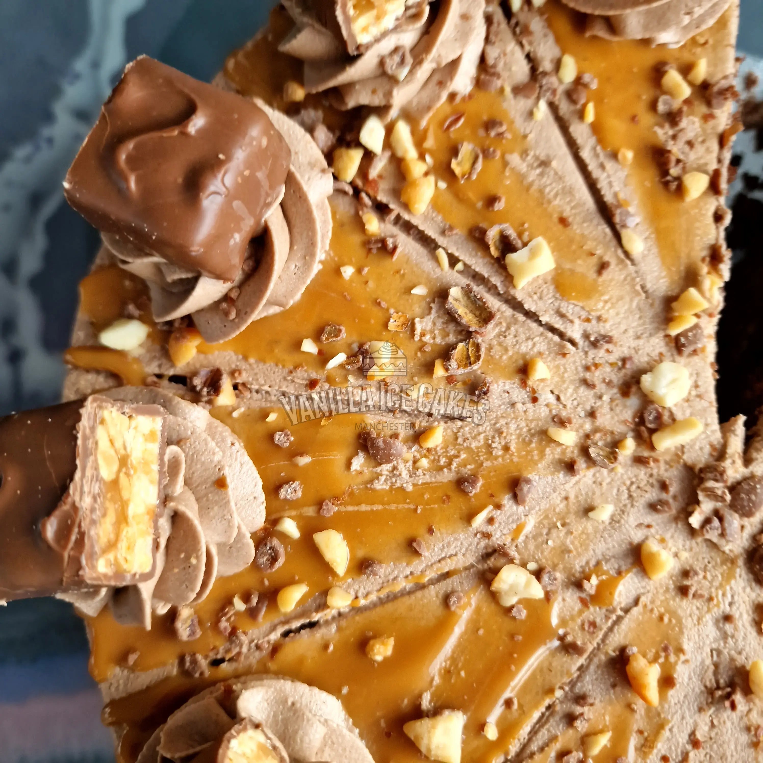 Snickers Celebration Cake