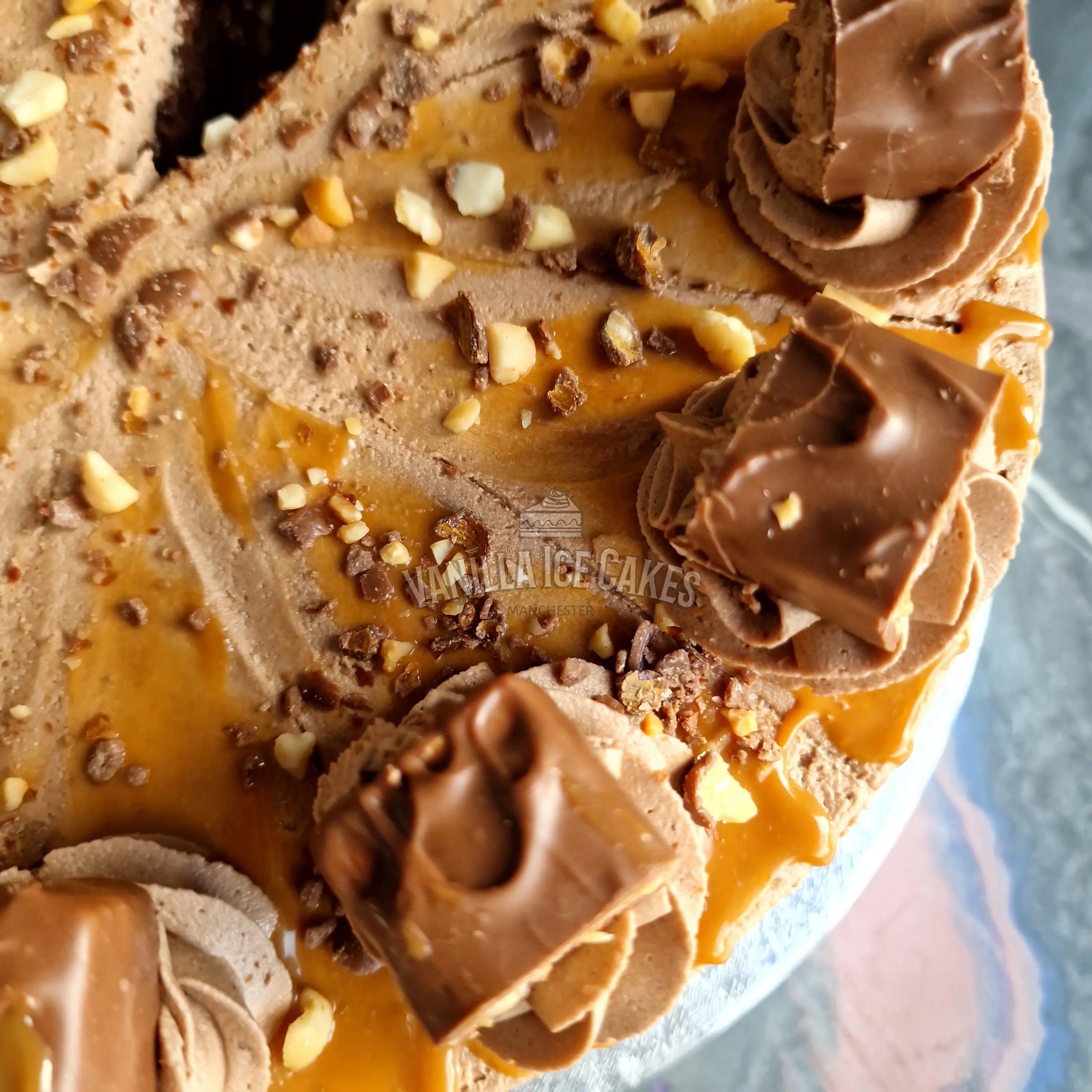 Snickers Celebration Cake