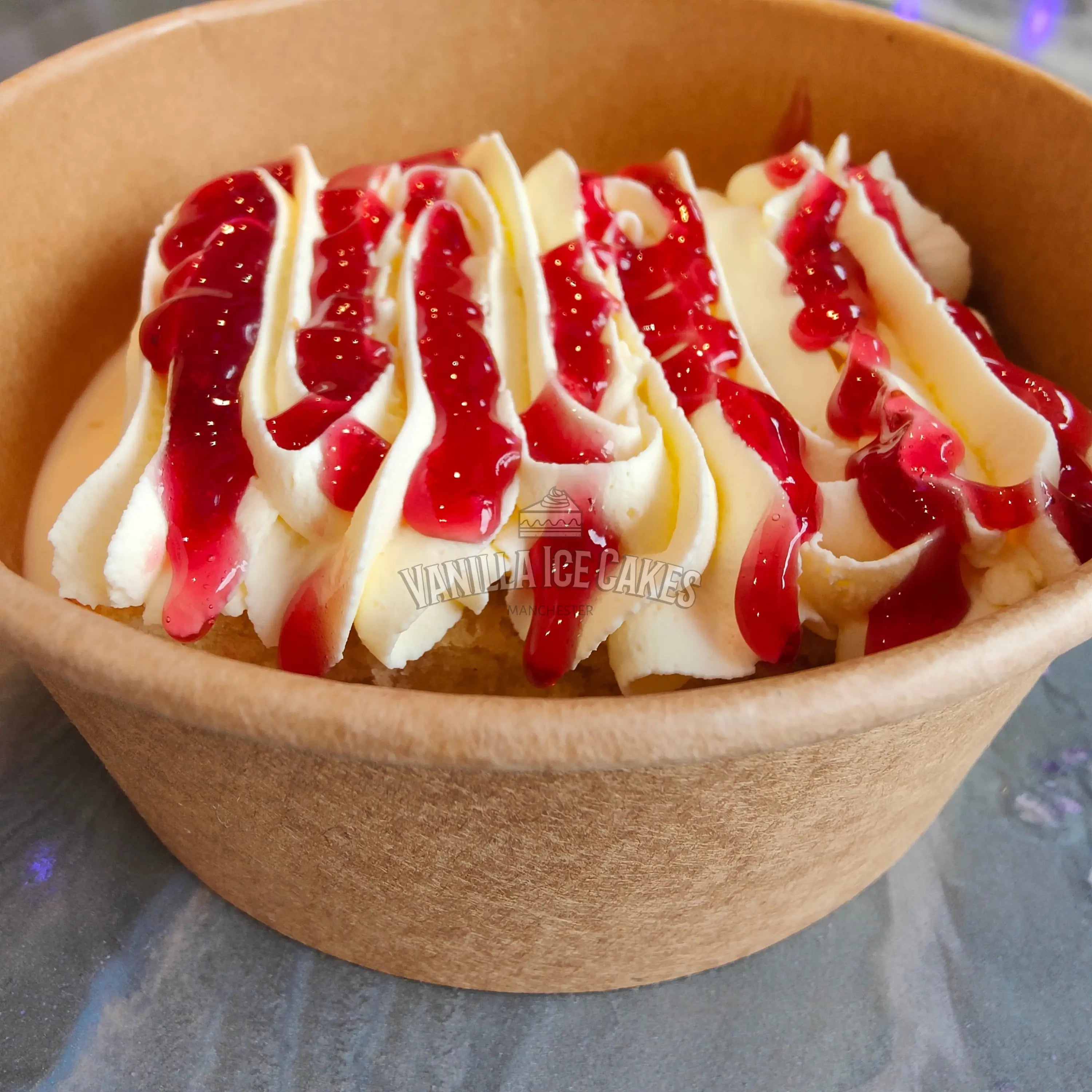 Strawberries & Cream Milk Cake