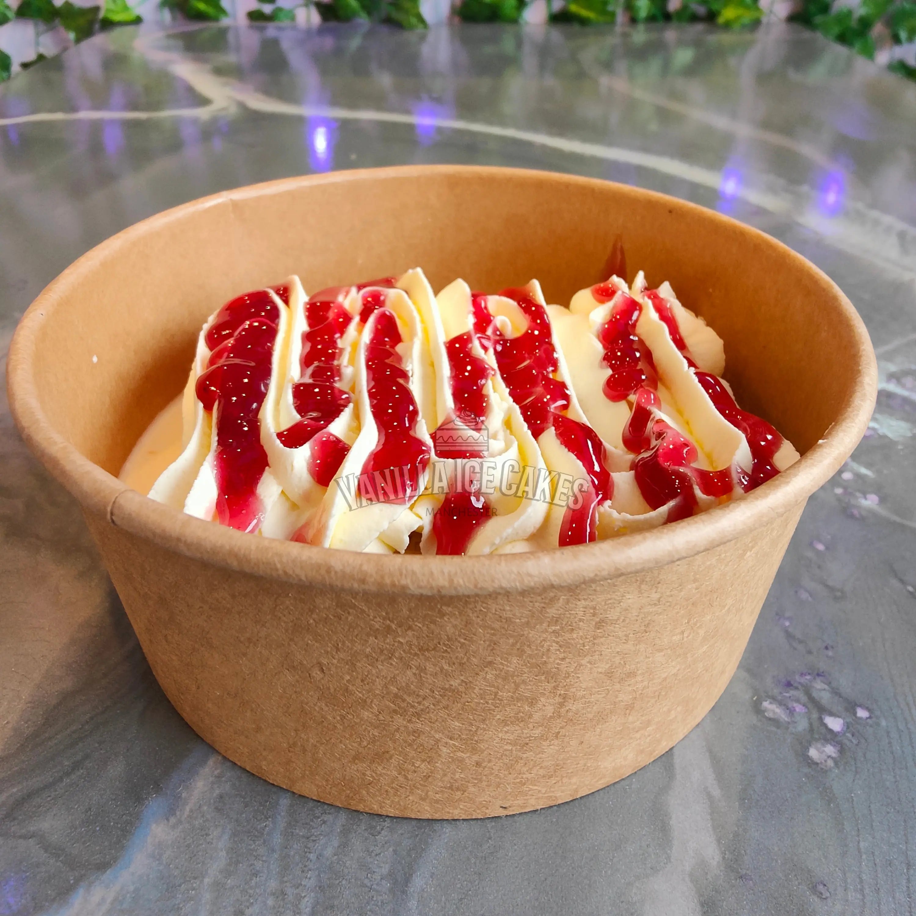 Strawberries & Cream Milk Cake