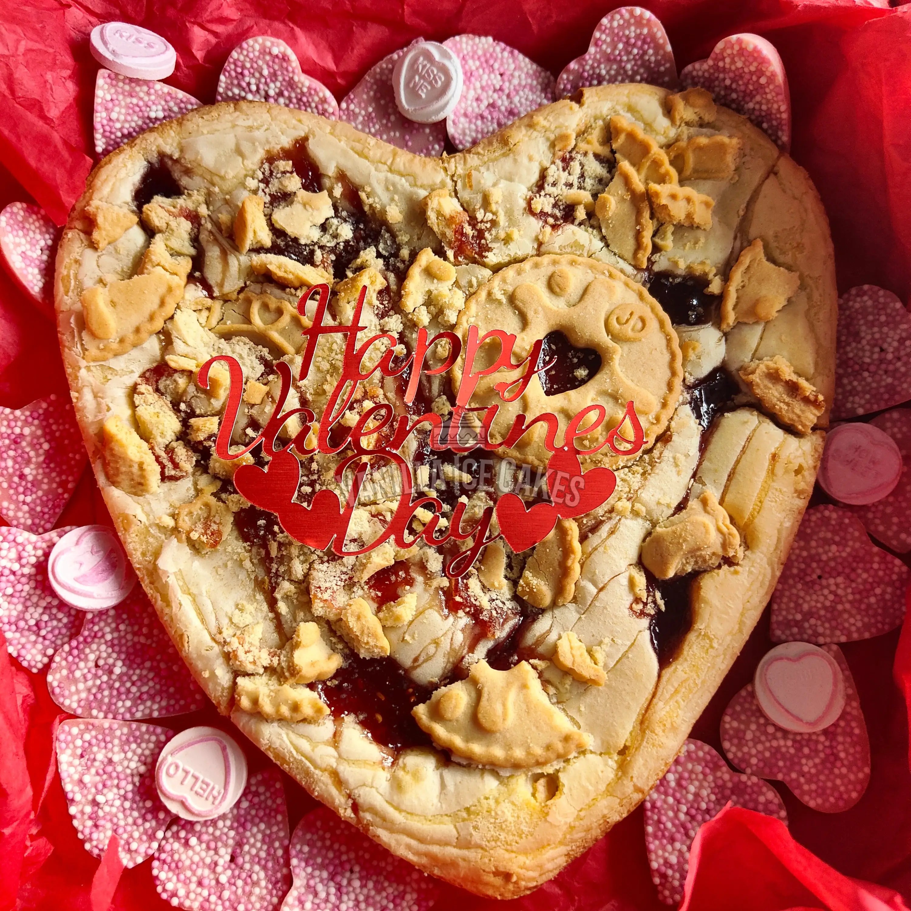 Valentine’s Day - Blondie Heart - Jammie Dodger Blondie